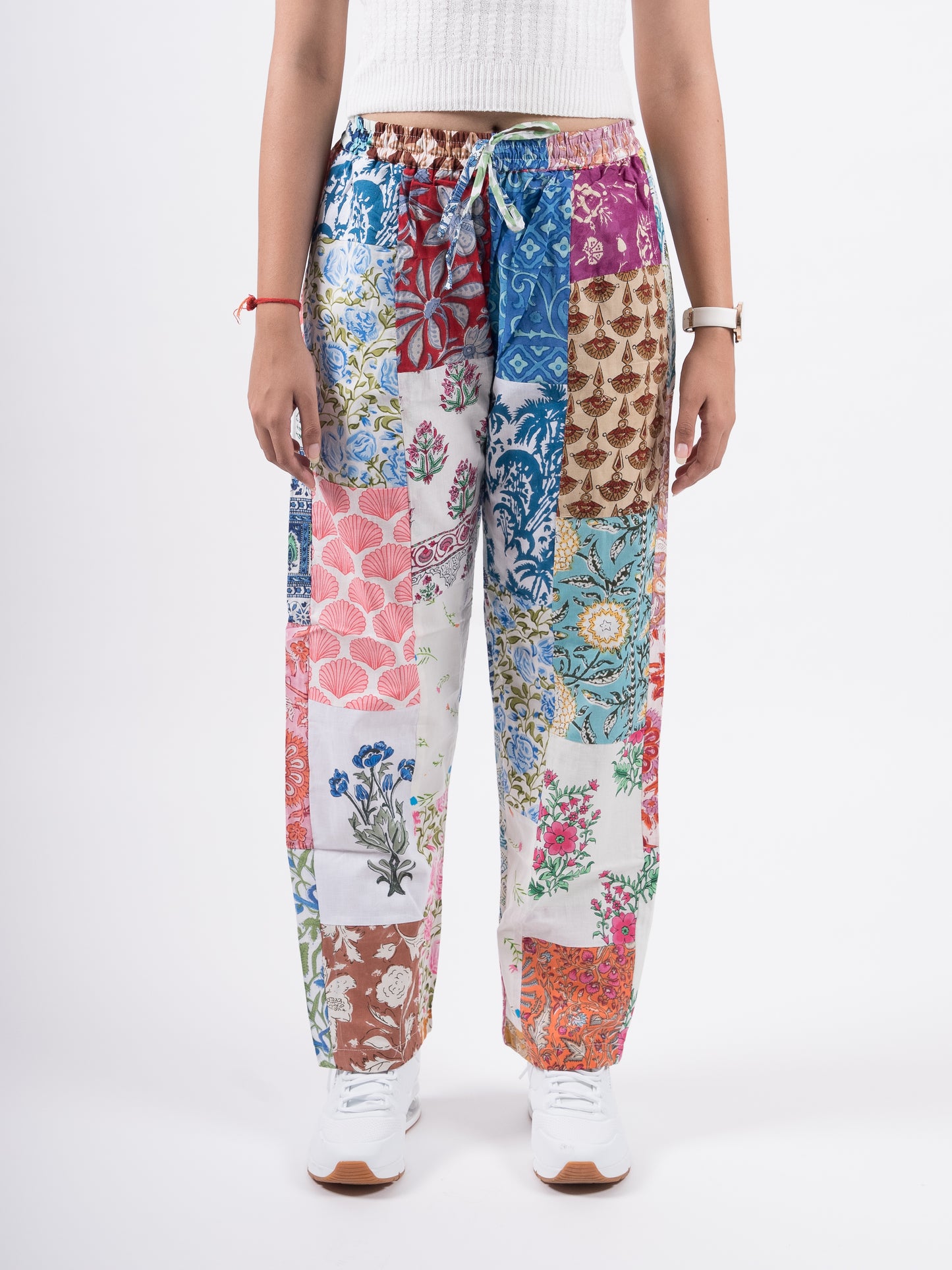 Upcycled Patchwork Pants (Small)