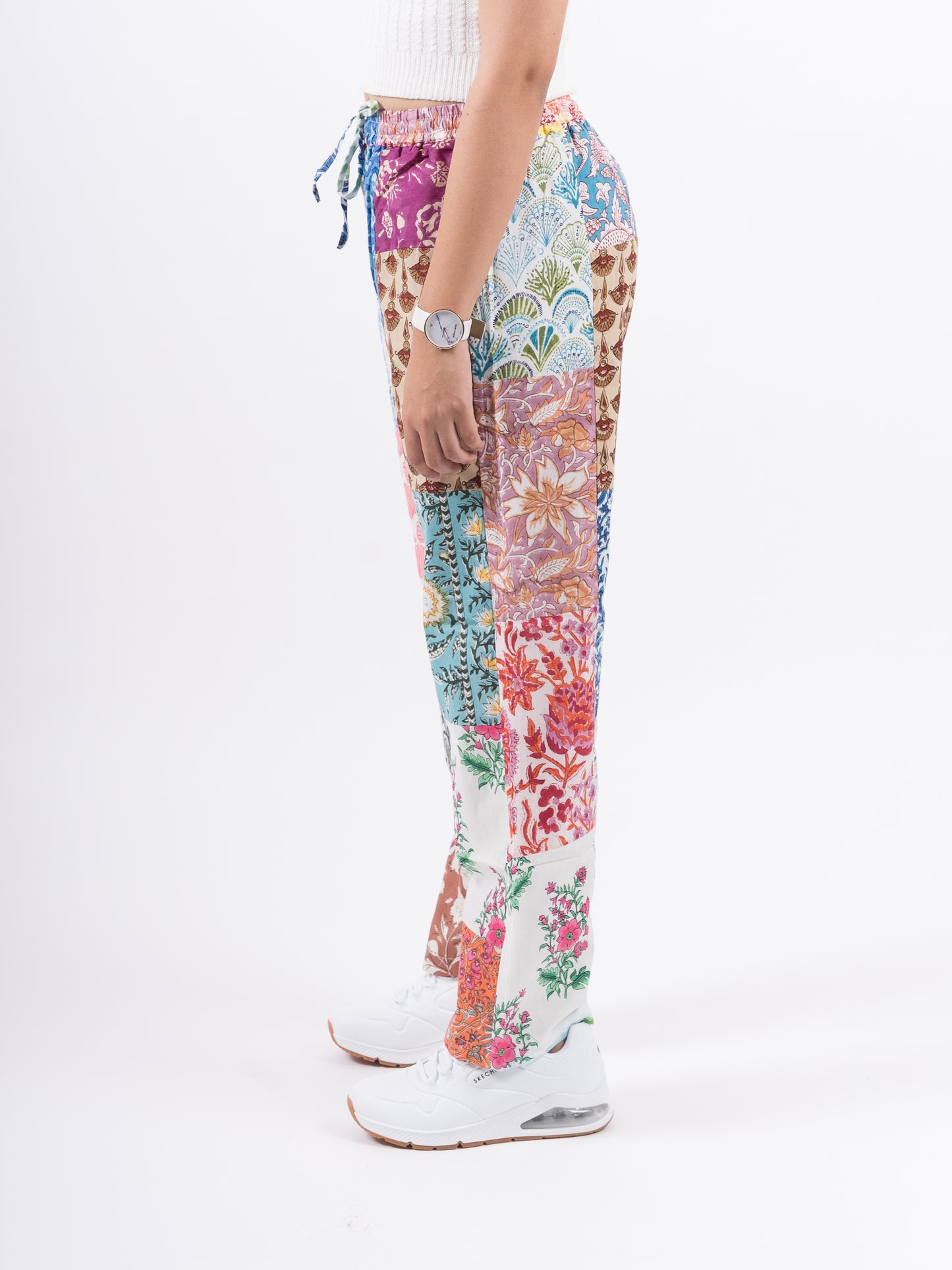 Upcycled Patchwork Pants (Small)