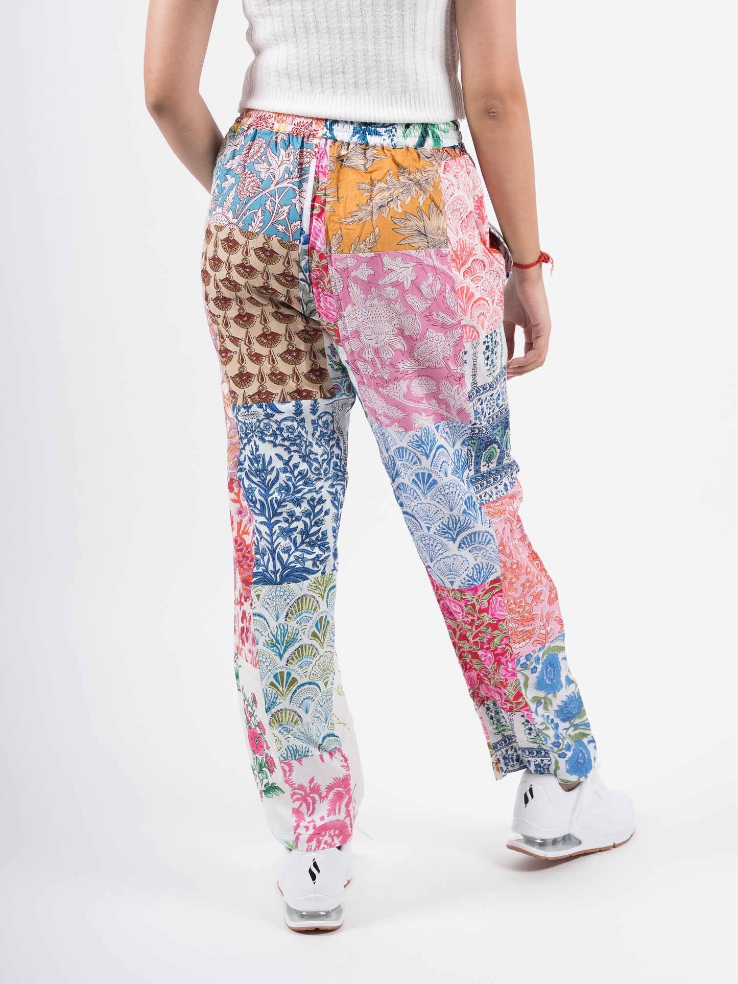 Upcycled Patchwork Pants (Small)