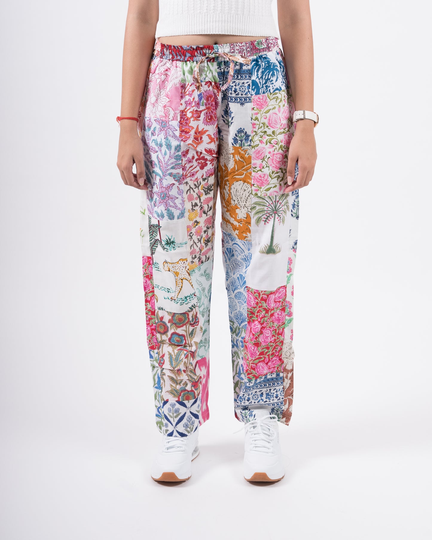 Upcycled Patchwork Pants (Small)