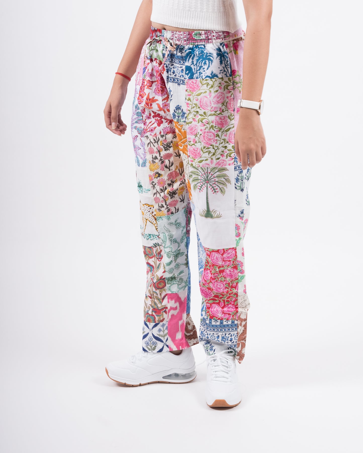 Upcycled Patchwork Pants (Small)
