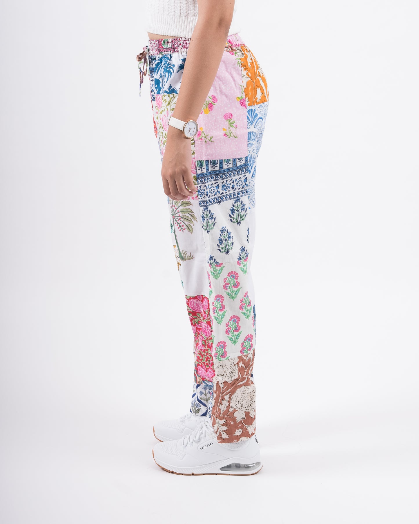 Upcycled Patchwork Pants (Small)