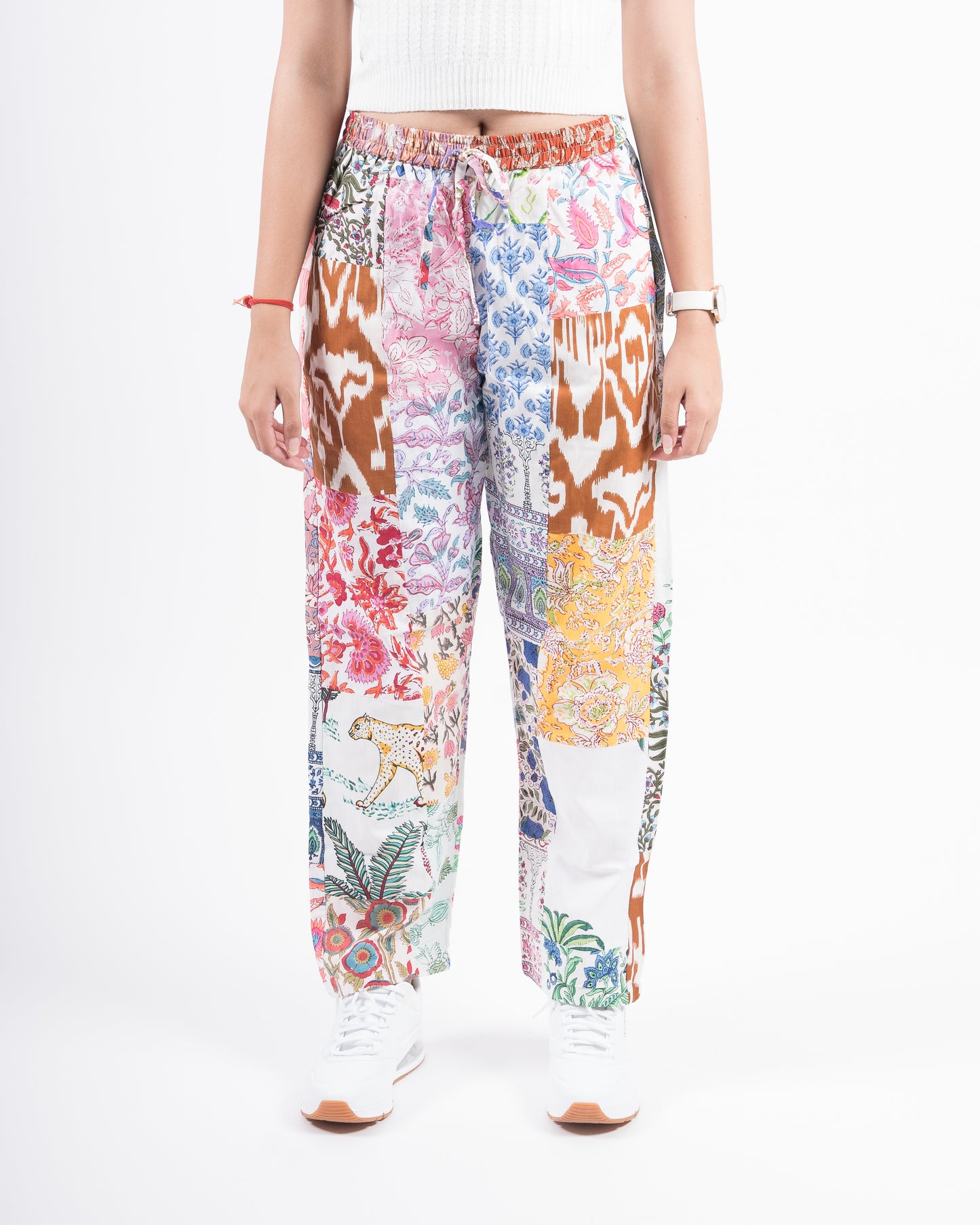 Upcycled Patchwork Pants (Small)