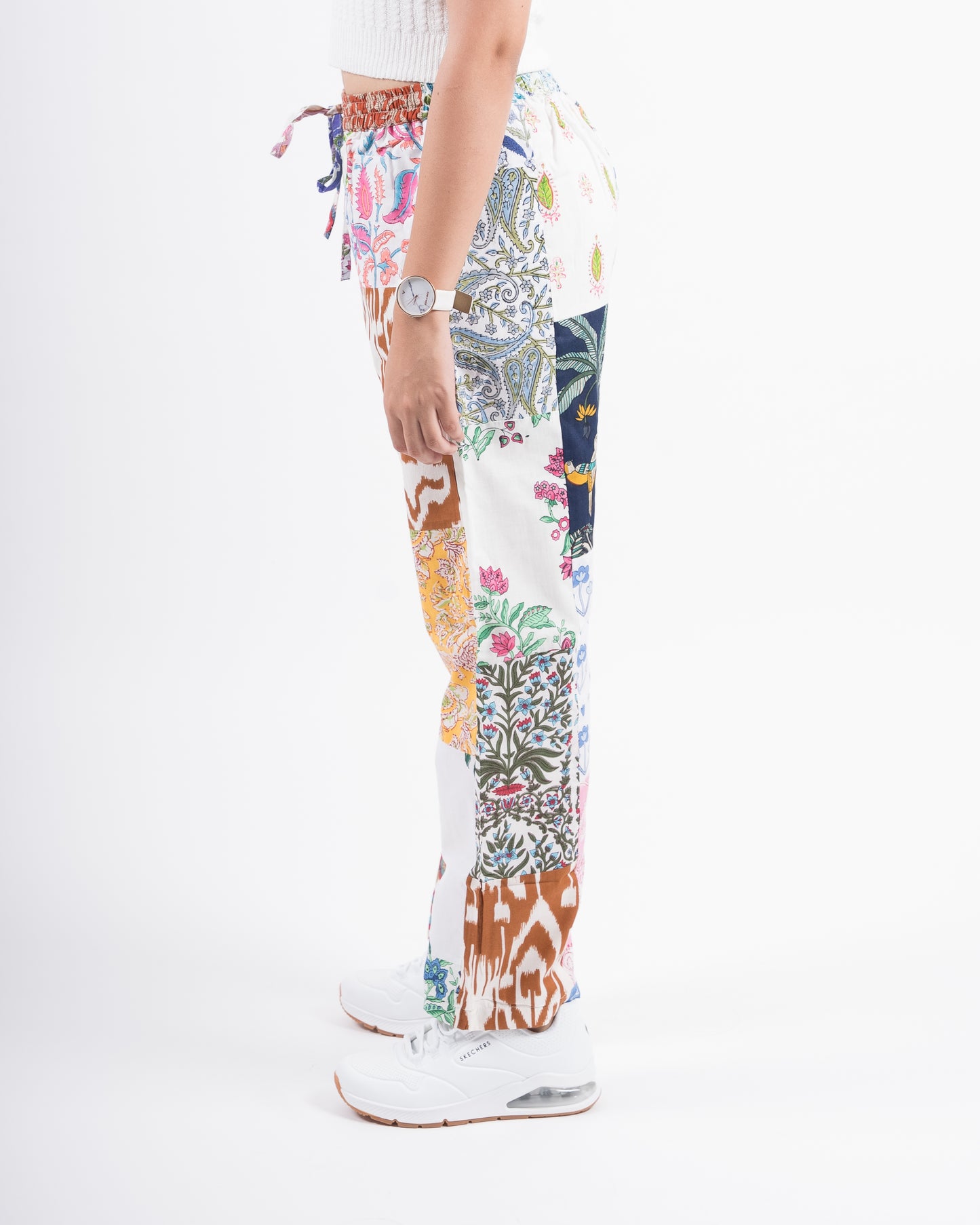 Upcycled Patchwork Pants (Small)