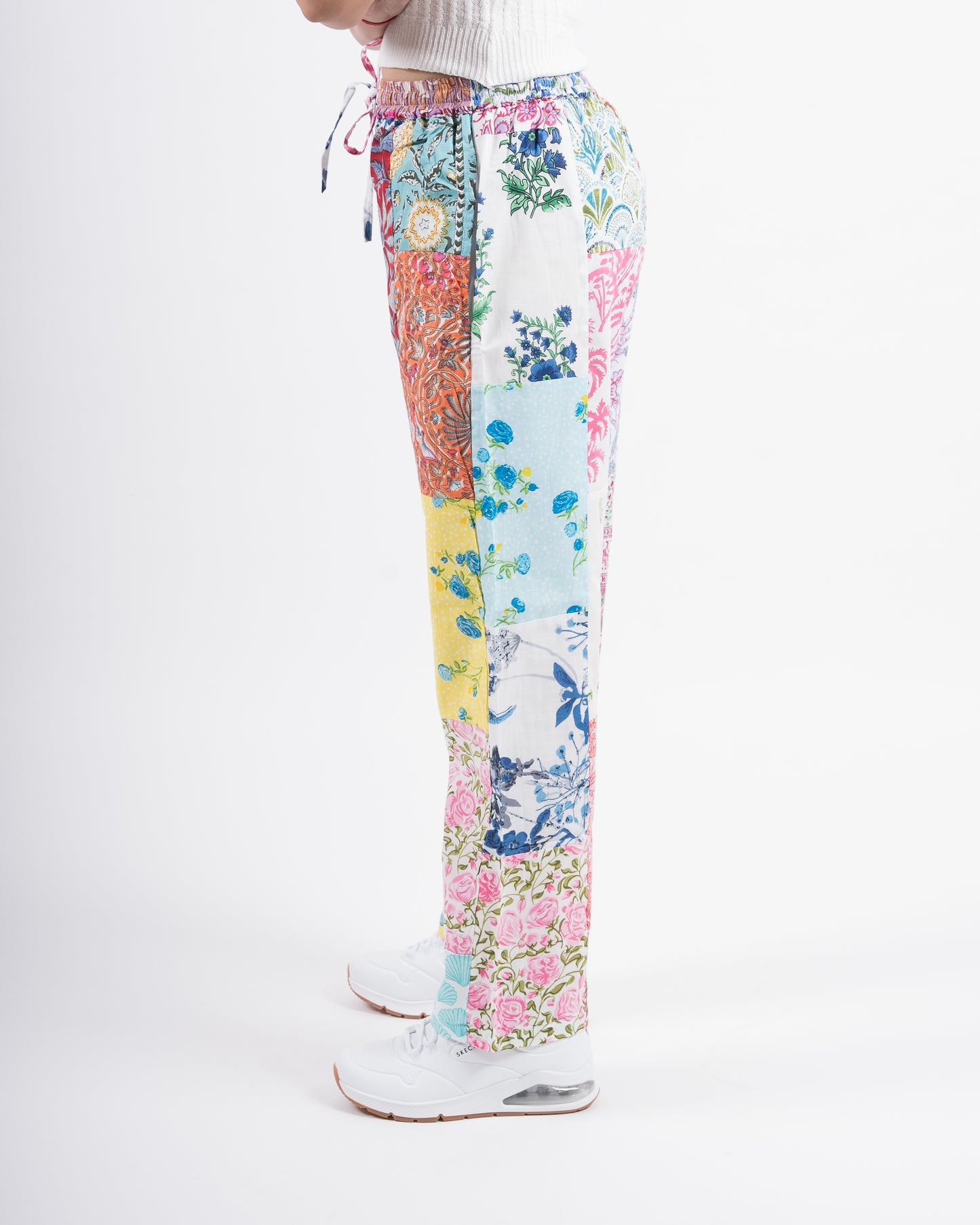 Upcycled Patchwork Pants (Small)