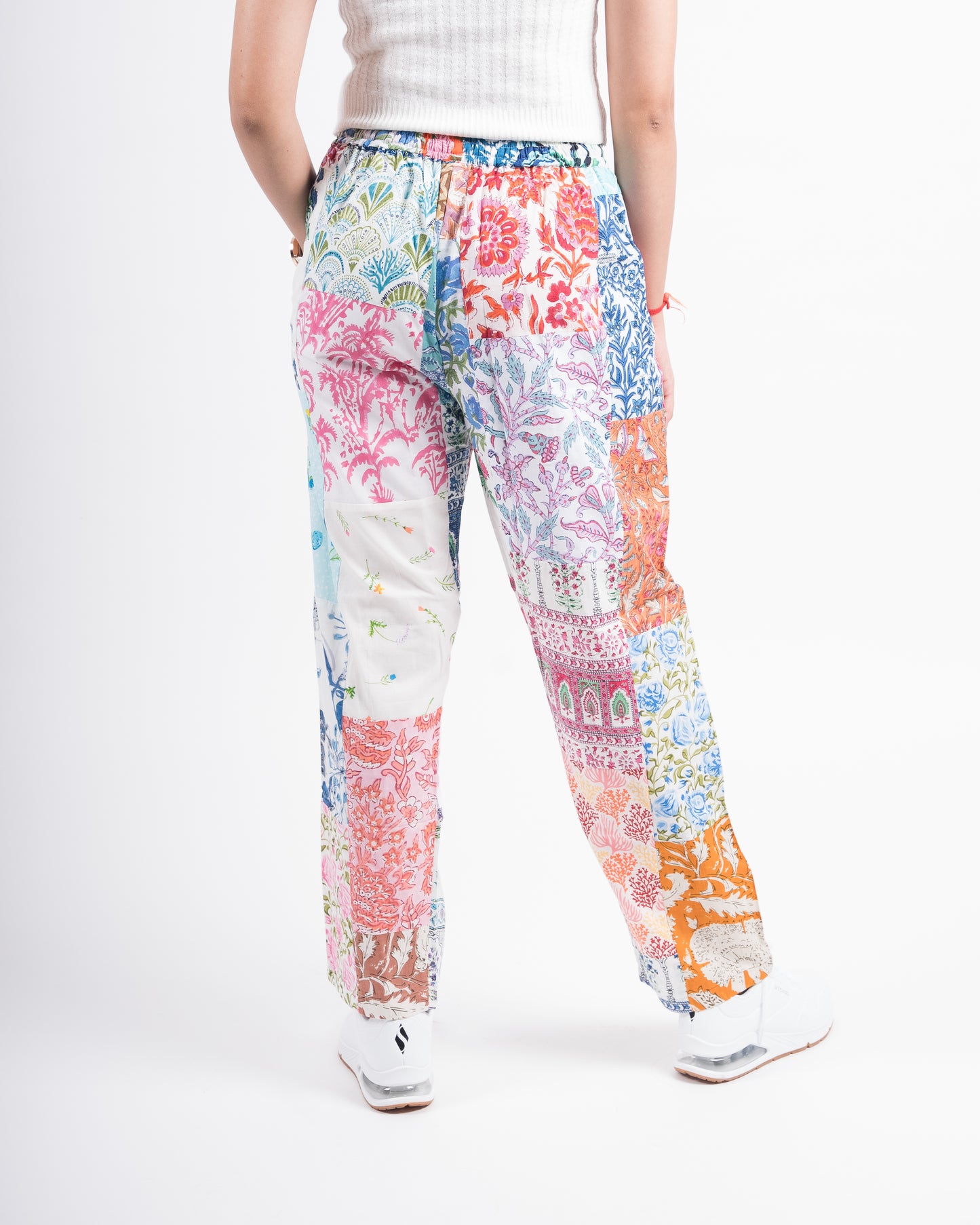 Upcycled Patchwork Pants (Small)