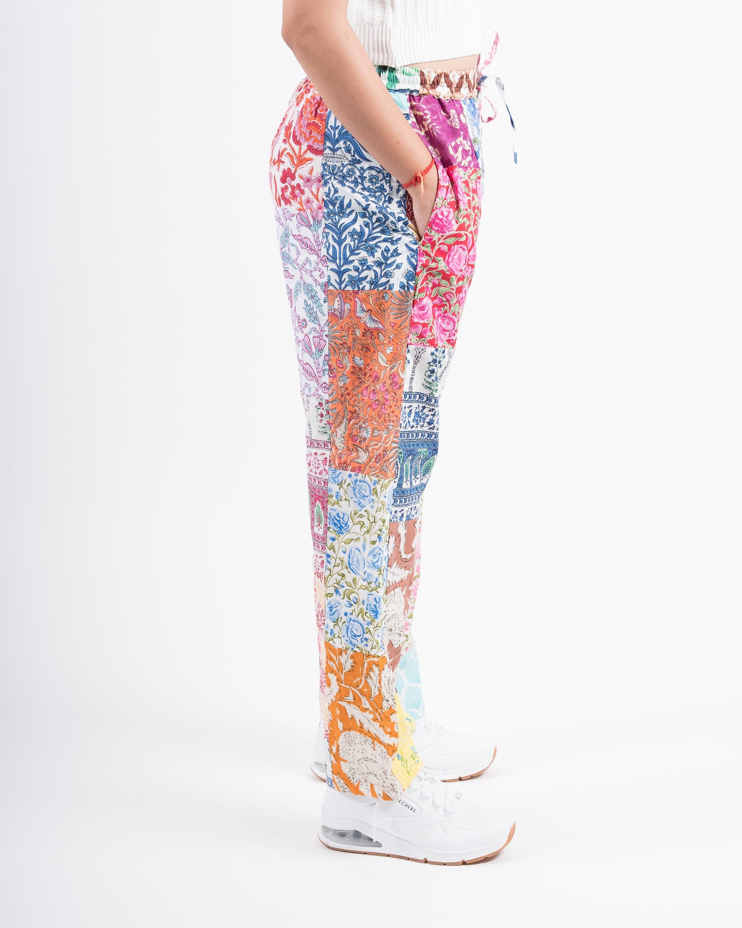 Upcycled Patchwork Pants (Small)