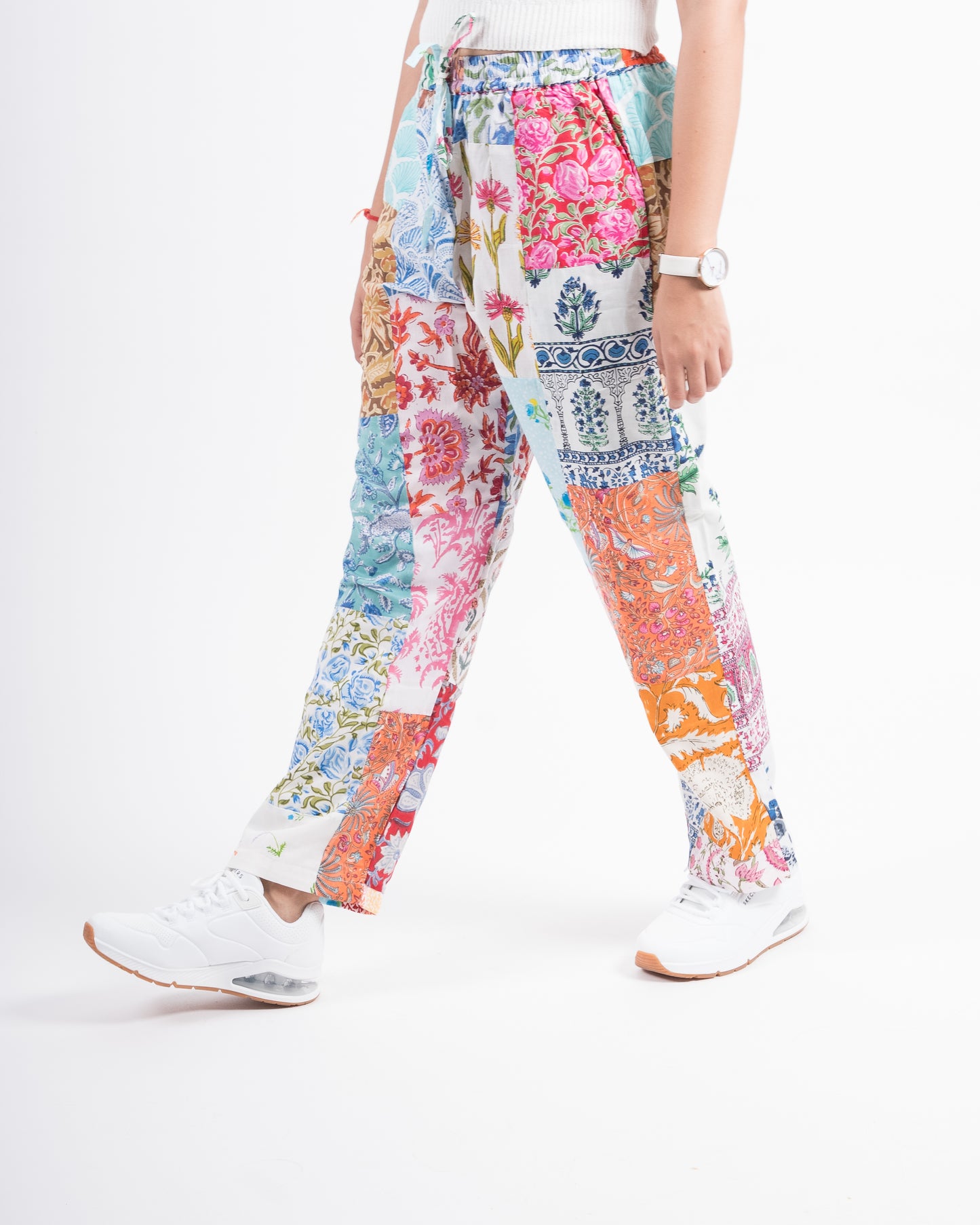 Upcycled Patchwork Pants (Small)