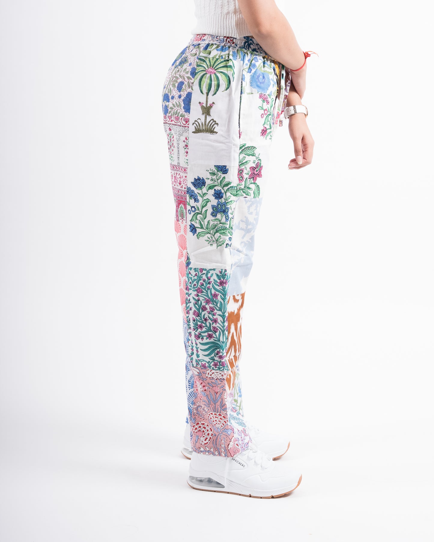 Upcycled Patchwork Pants (Small)