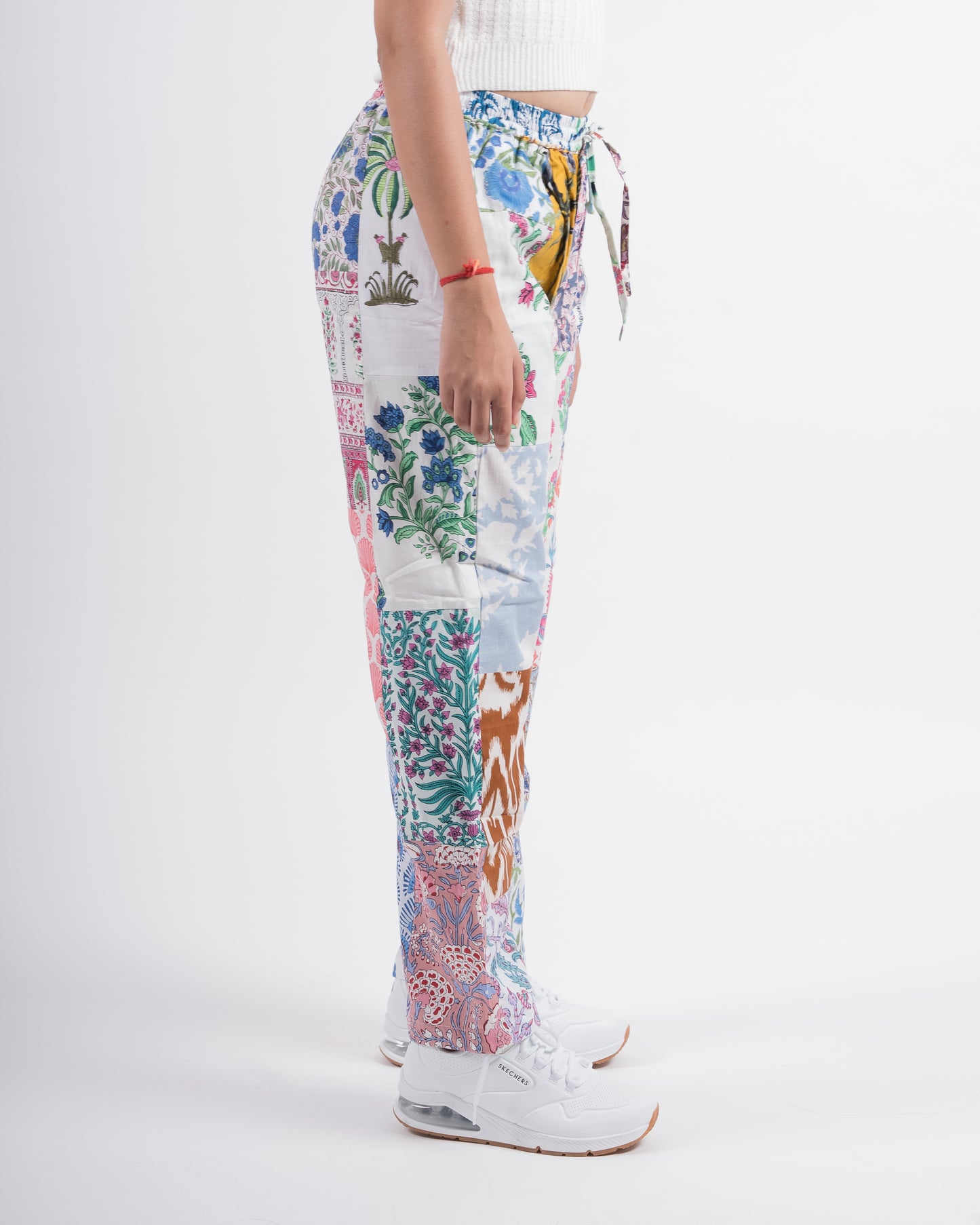 Upcycled Patchwork Pants (Small)