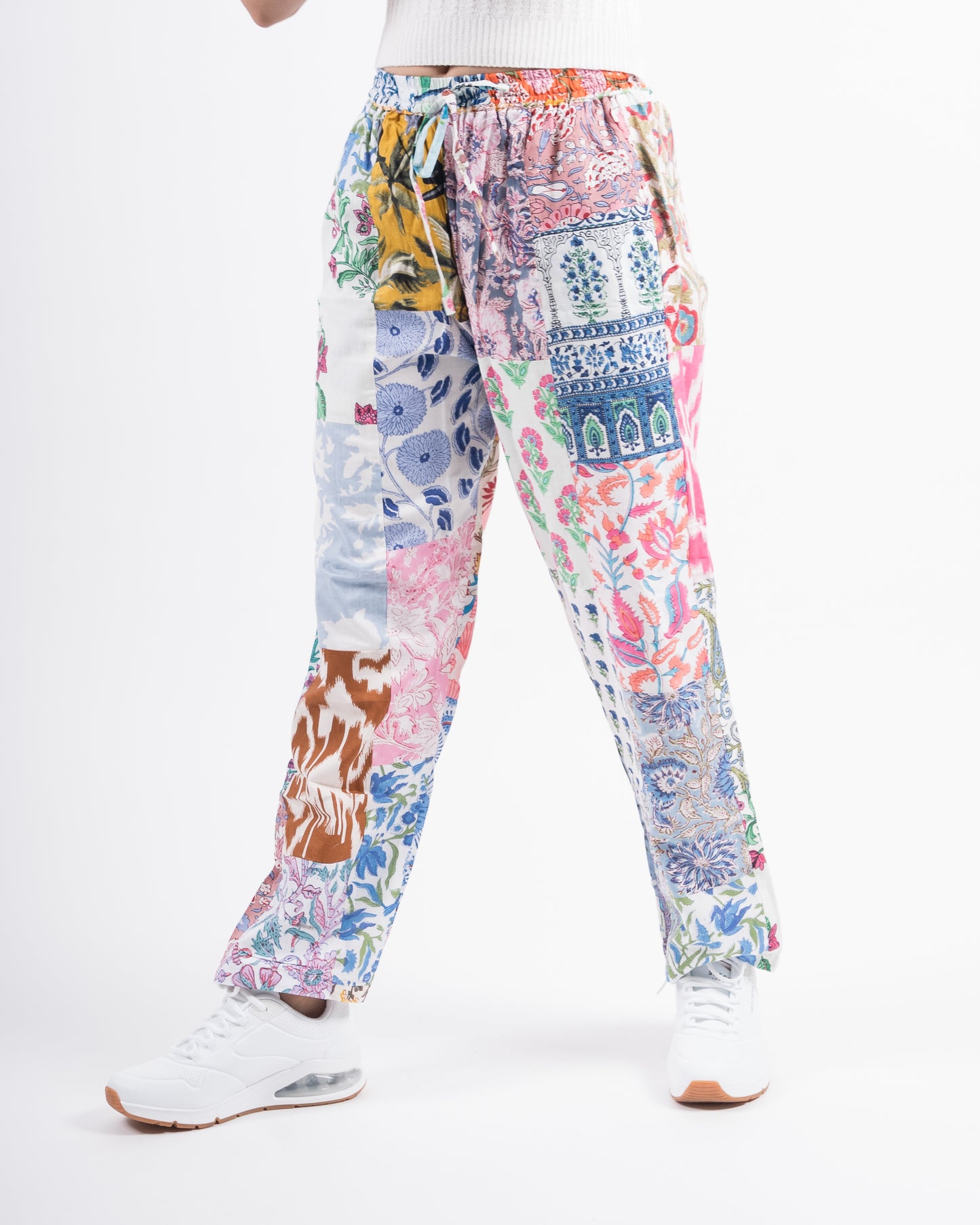 Upcycled Patchwork Pants (Small)