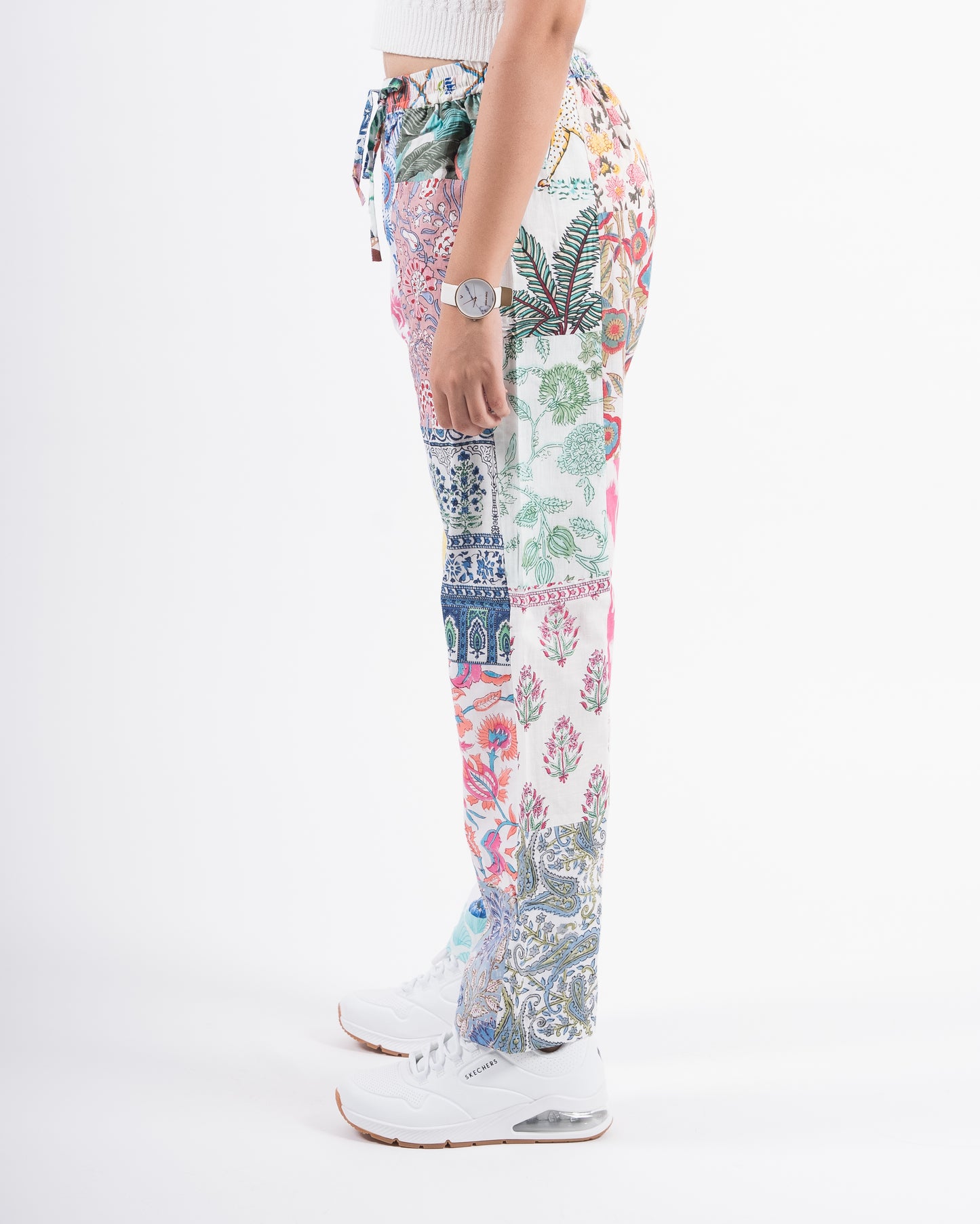 Upcycled Patchwork Pants (Small)