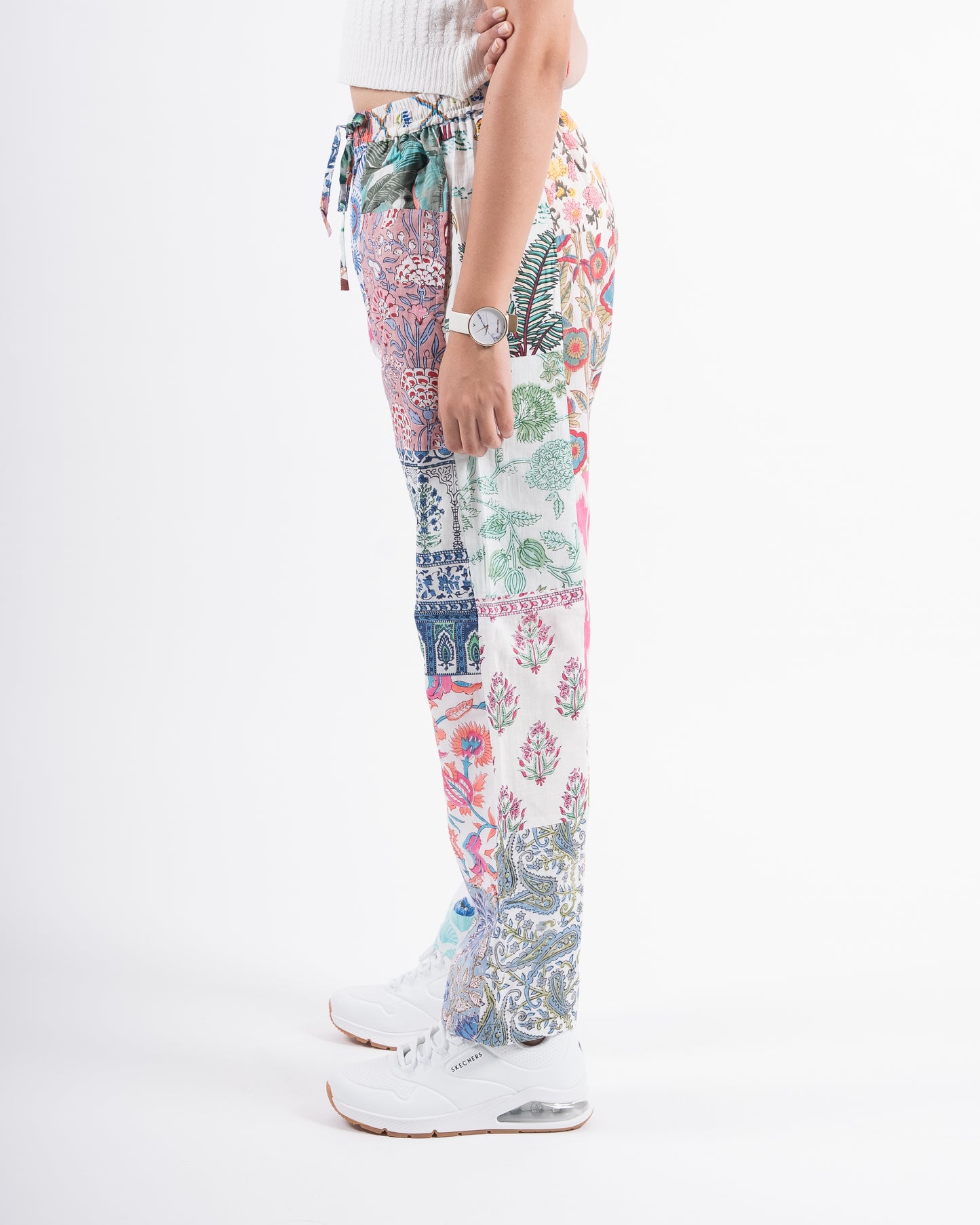 Upcycled Patchwork Pants (Small)