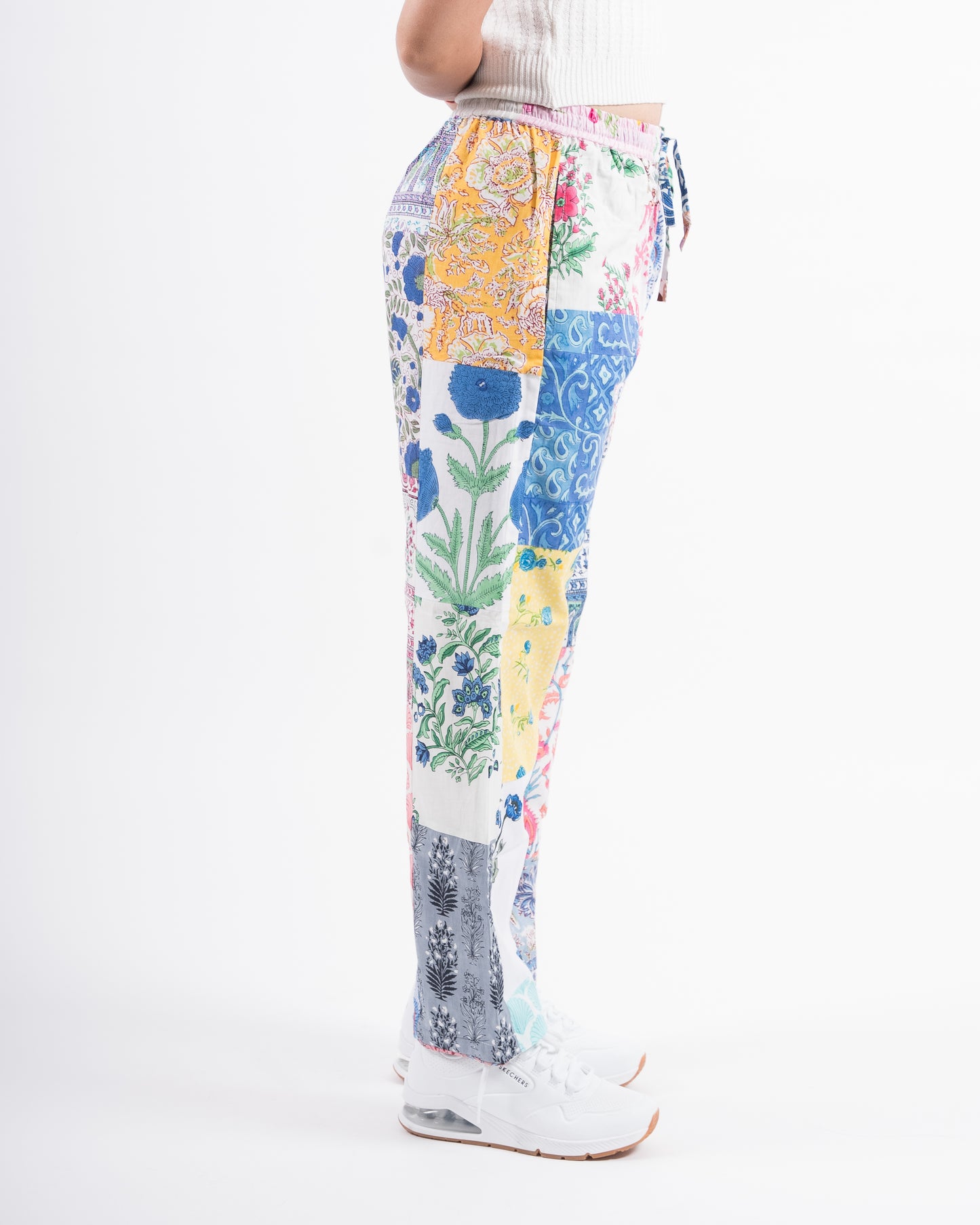 Upcycled Patchwork Pants (Small)
