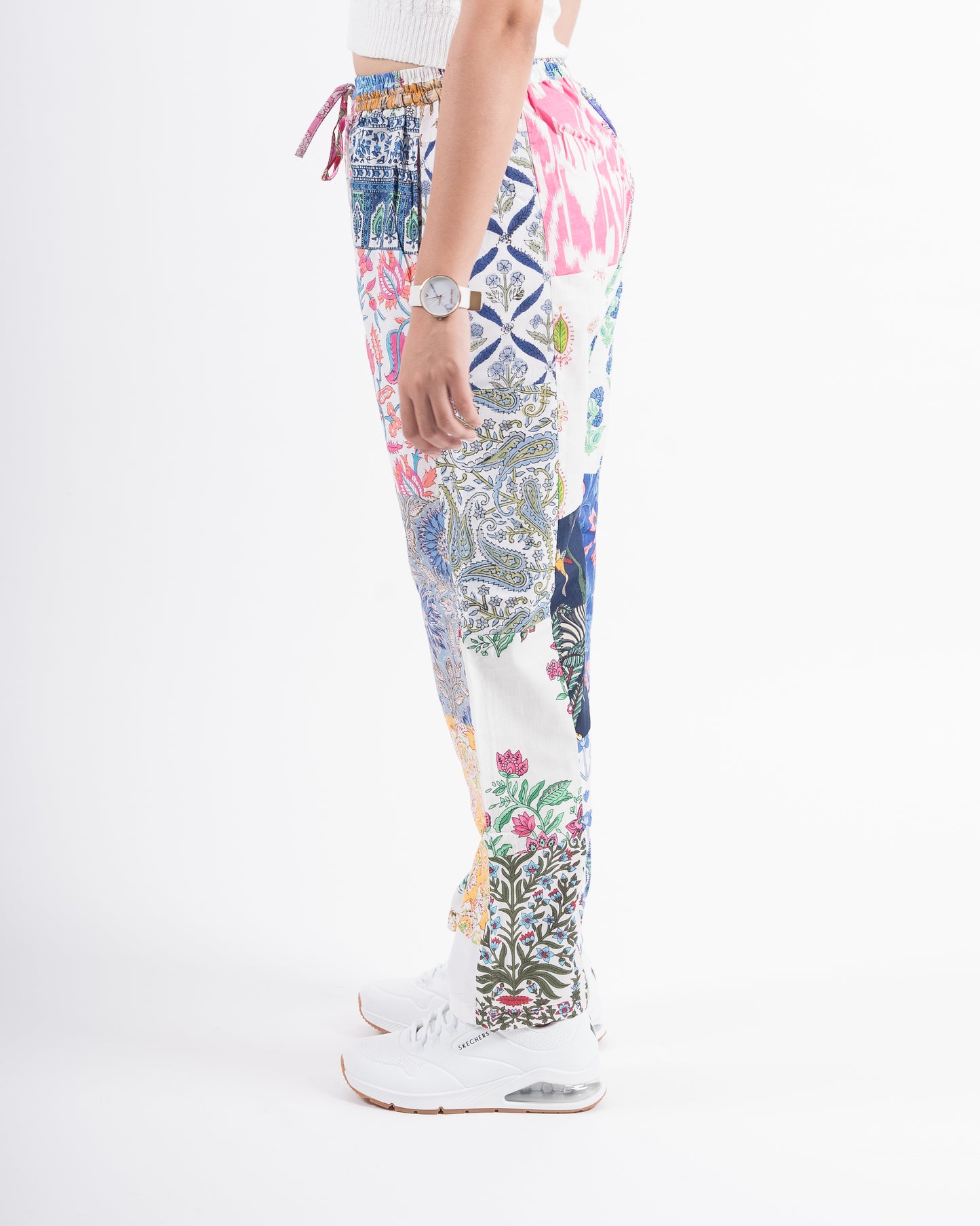 Upcycled Patchwork Pants (Small)