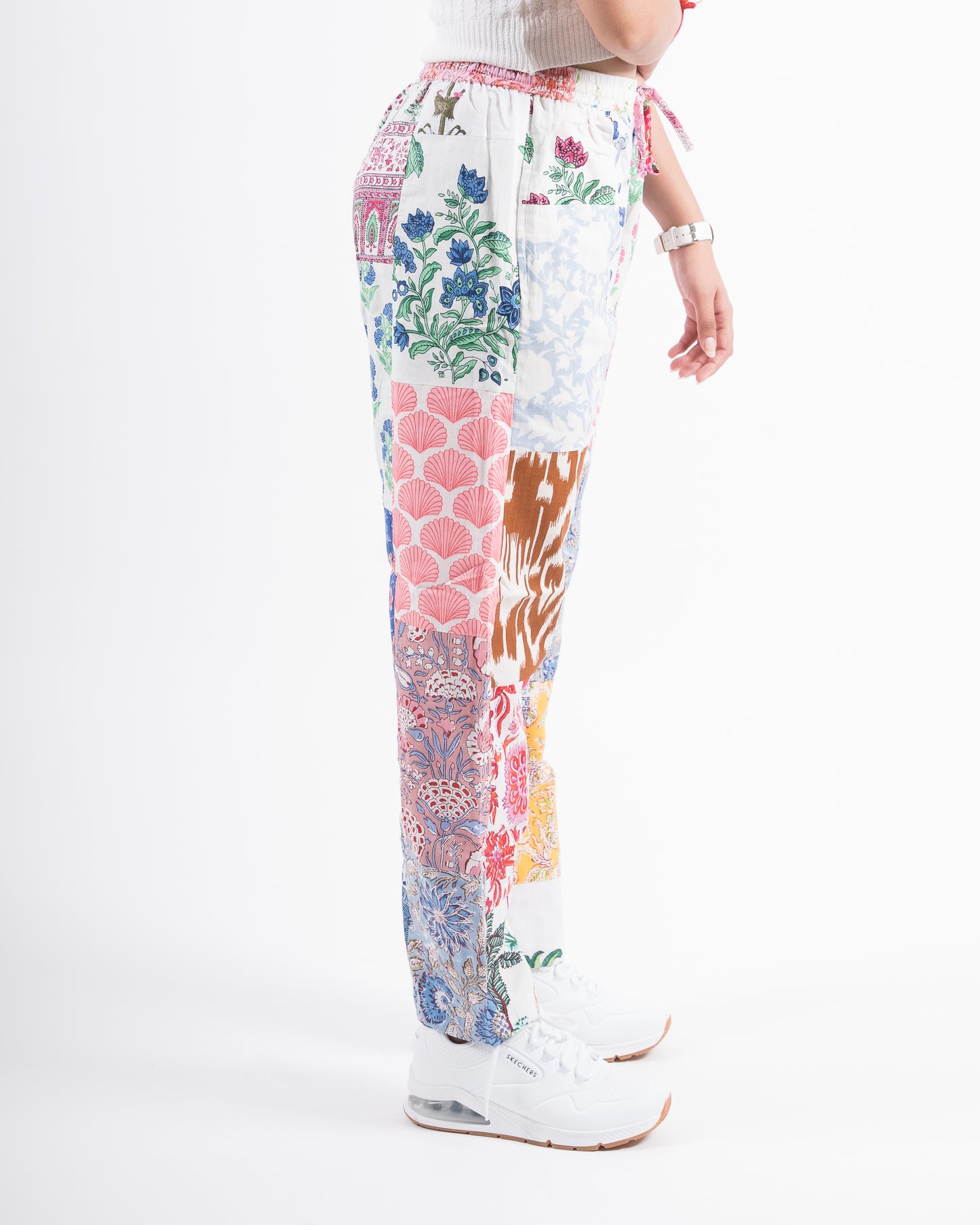 Upcycled Patchwork Pants (Small)