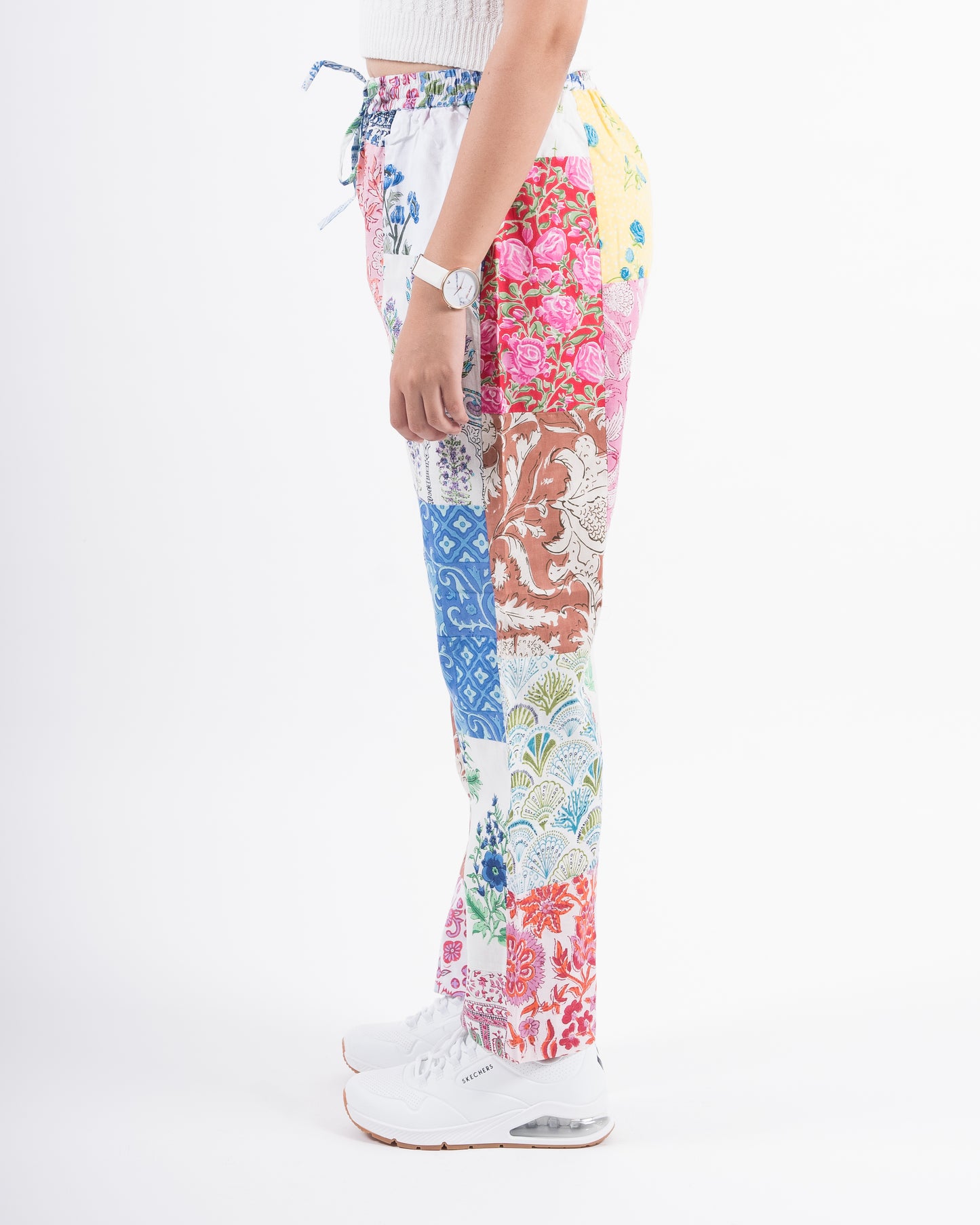 Upcycled Patchwork Pants (Small)