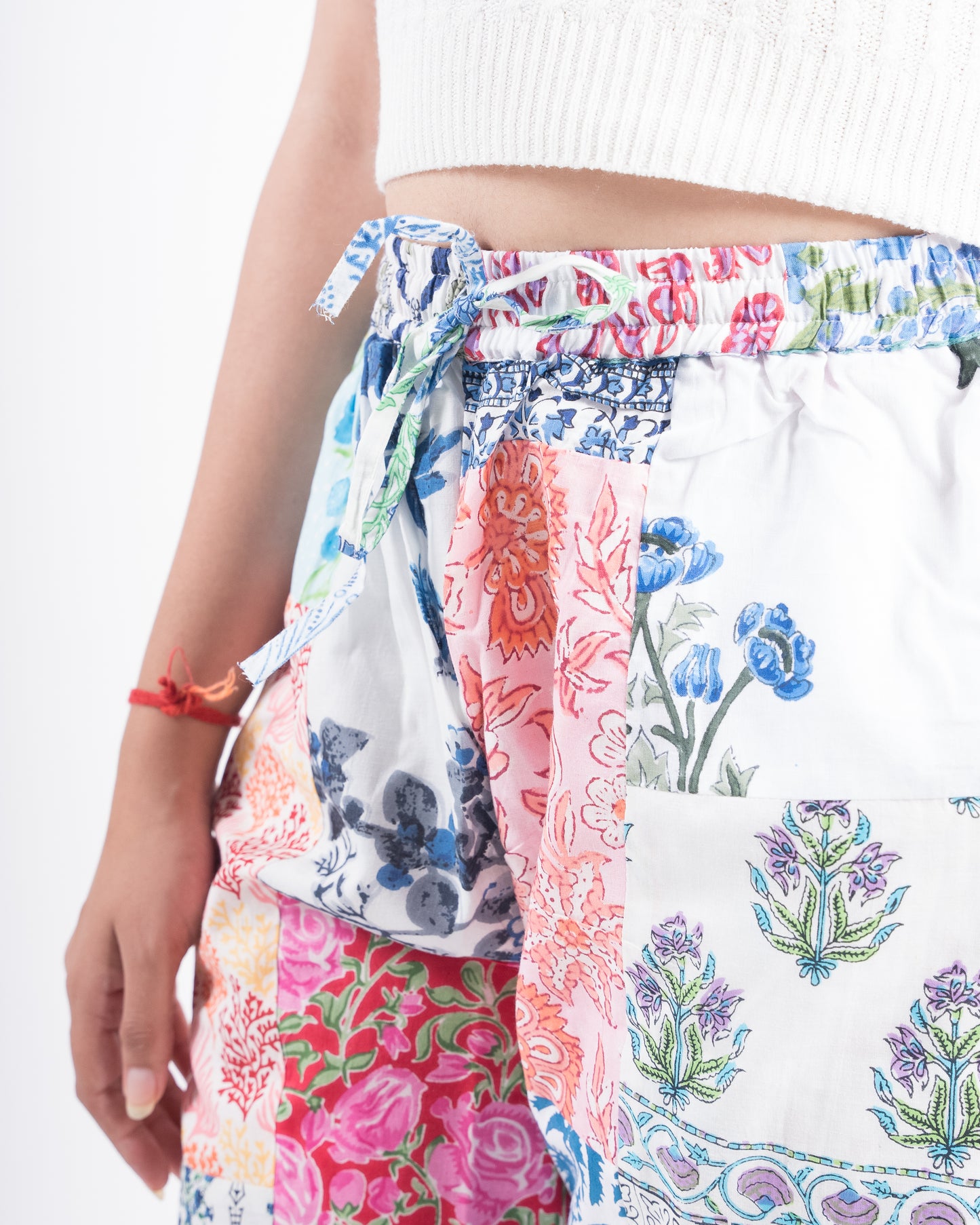 Upcycled Patchwork Pants (Small)