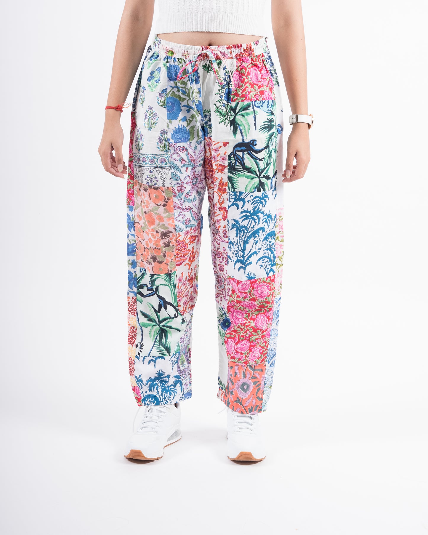 Upcycled Patchwork Pants (Medium)