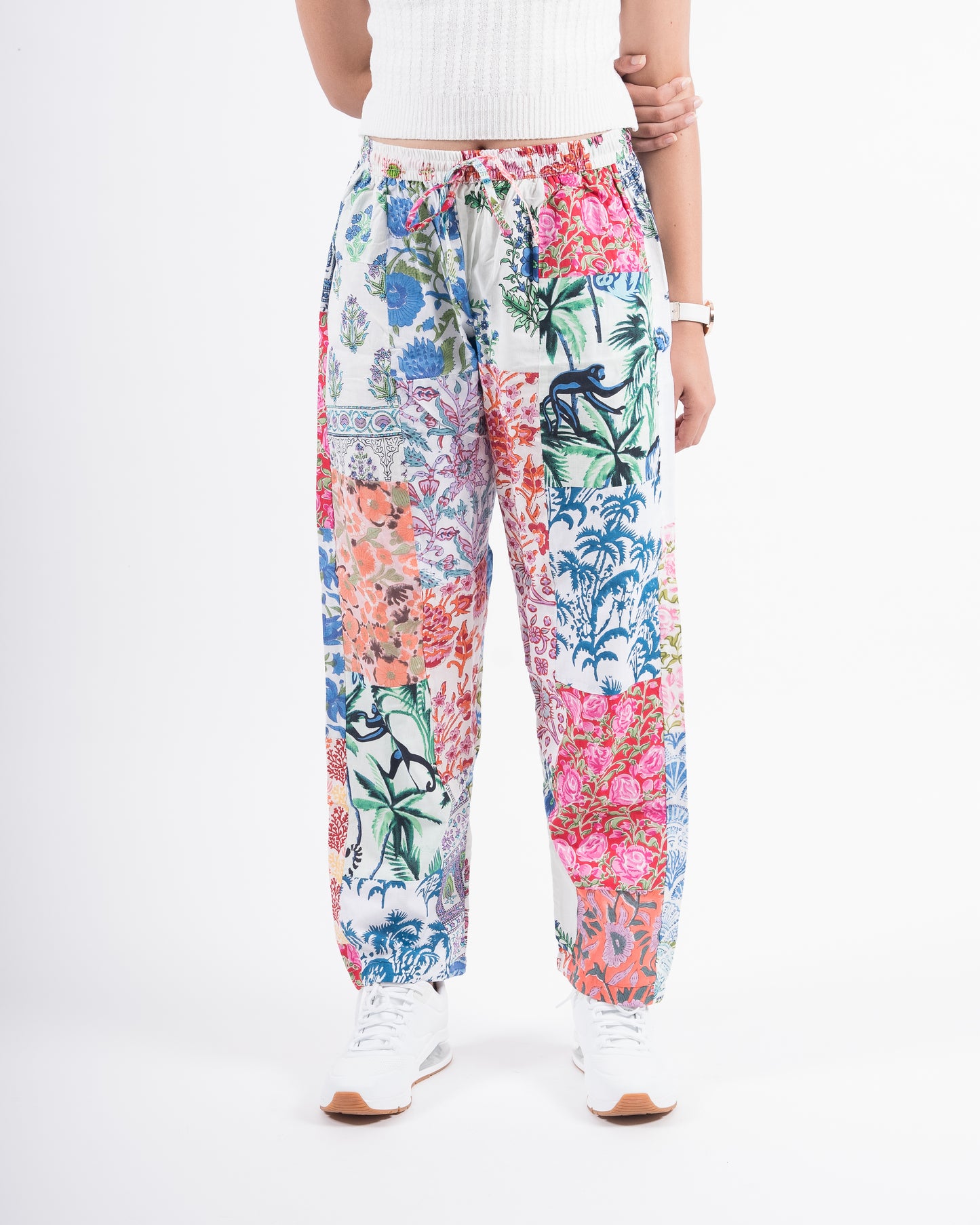 Upcycled Patchwork Pants (Medium)