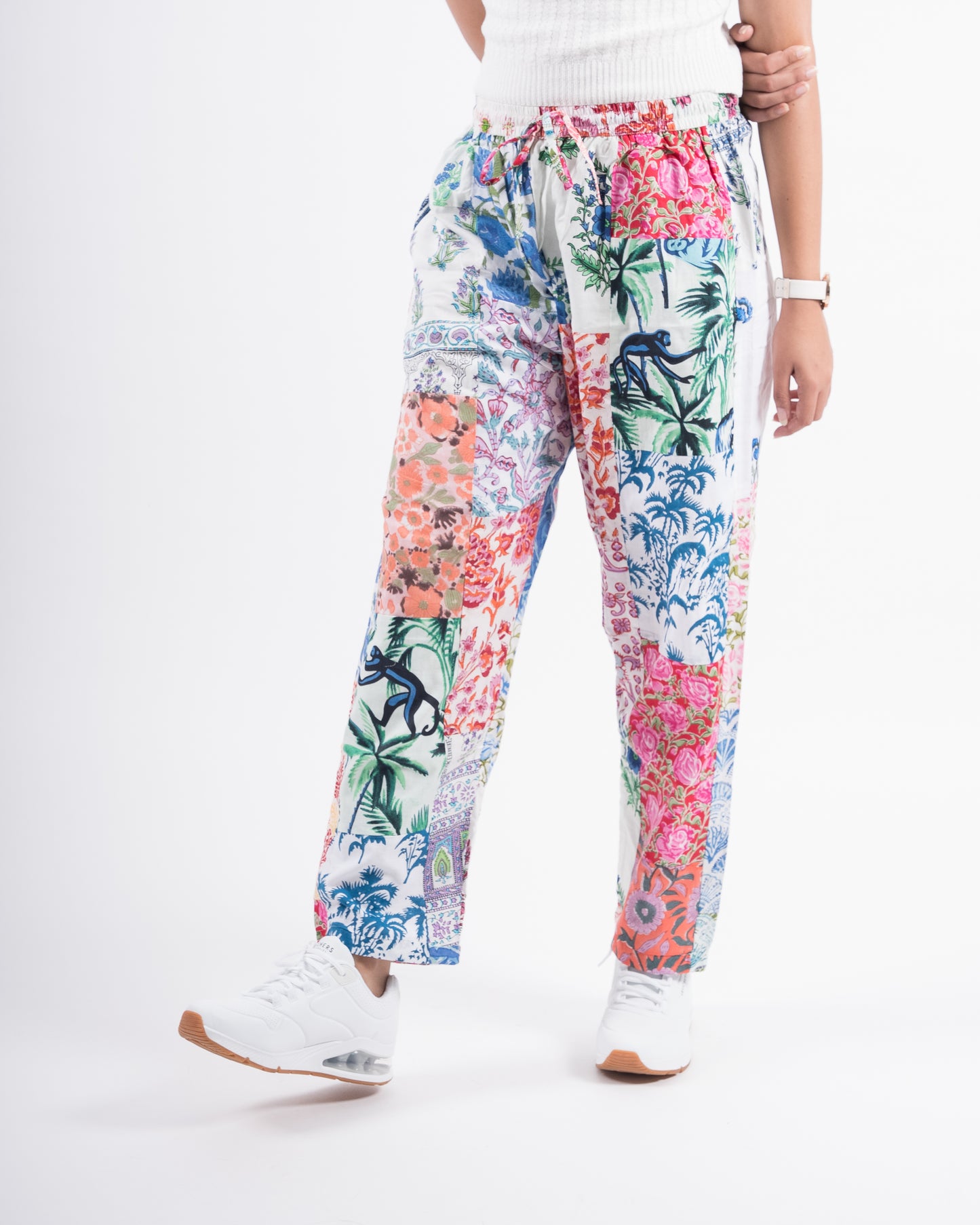 Upcycled Patchwork Pants (Medium)