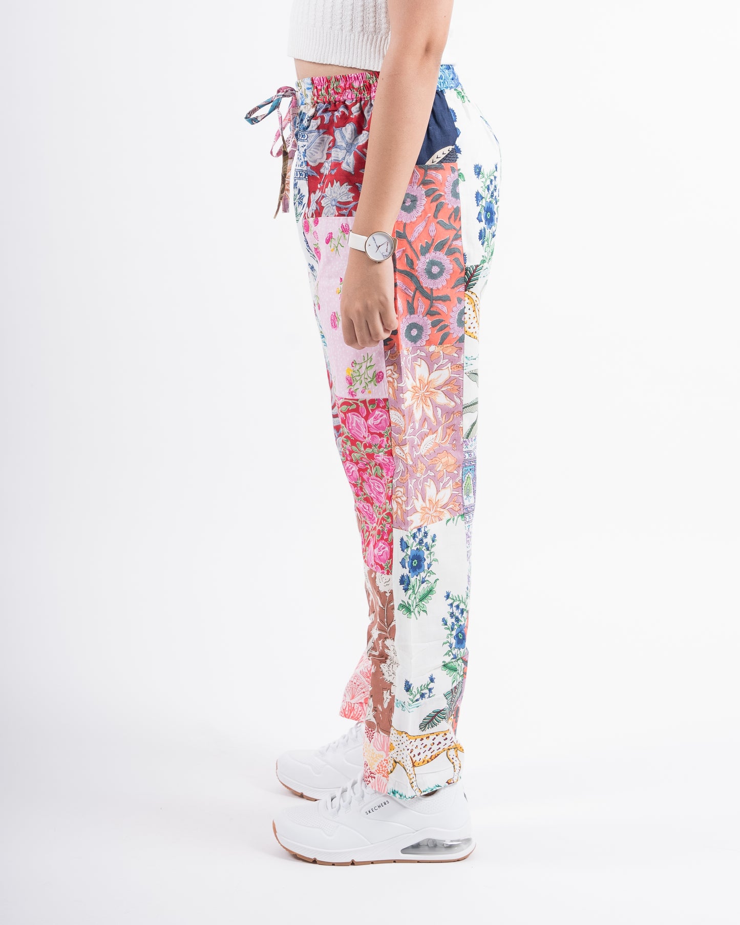 Upcycled Patchwork Pants (Medium)