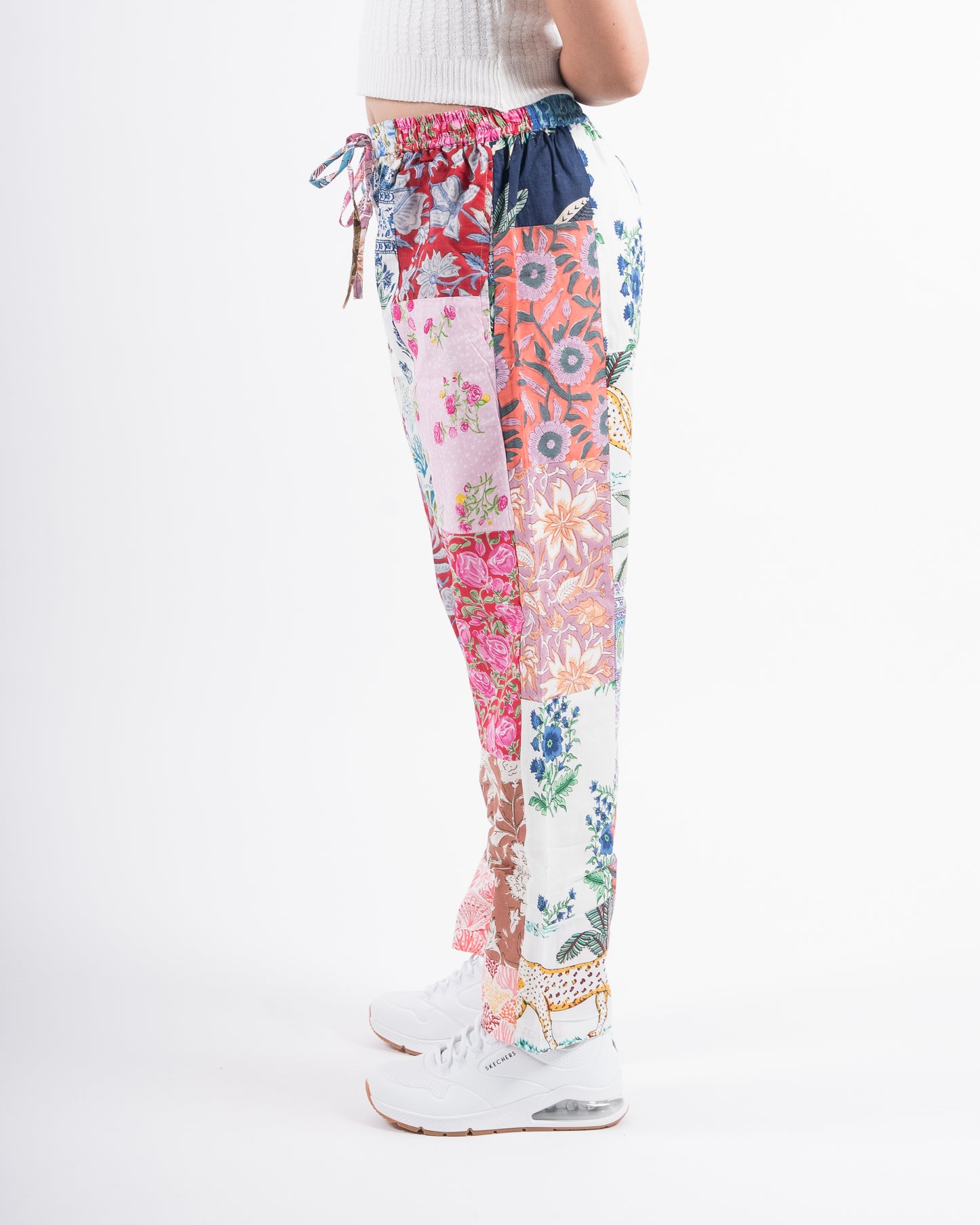 Upcycled Patchwork Pants (Medium)