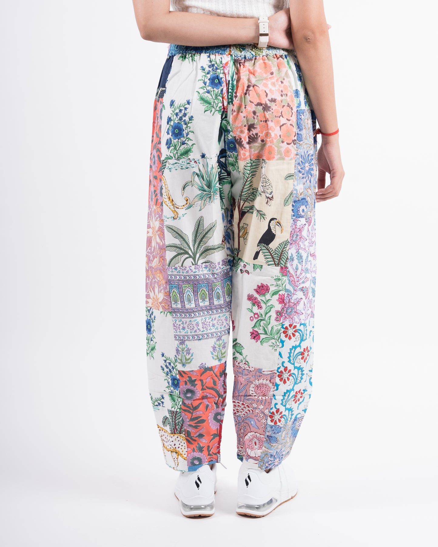 Upcycled Patchwork Pants (Medium)