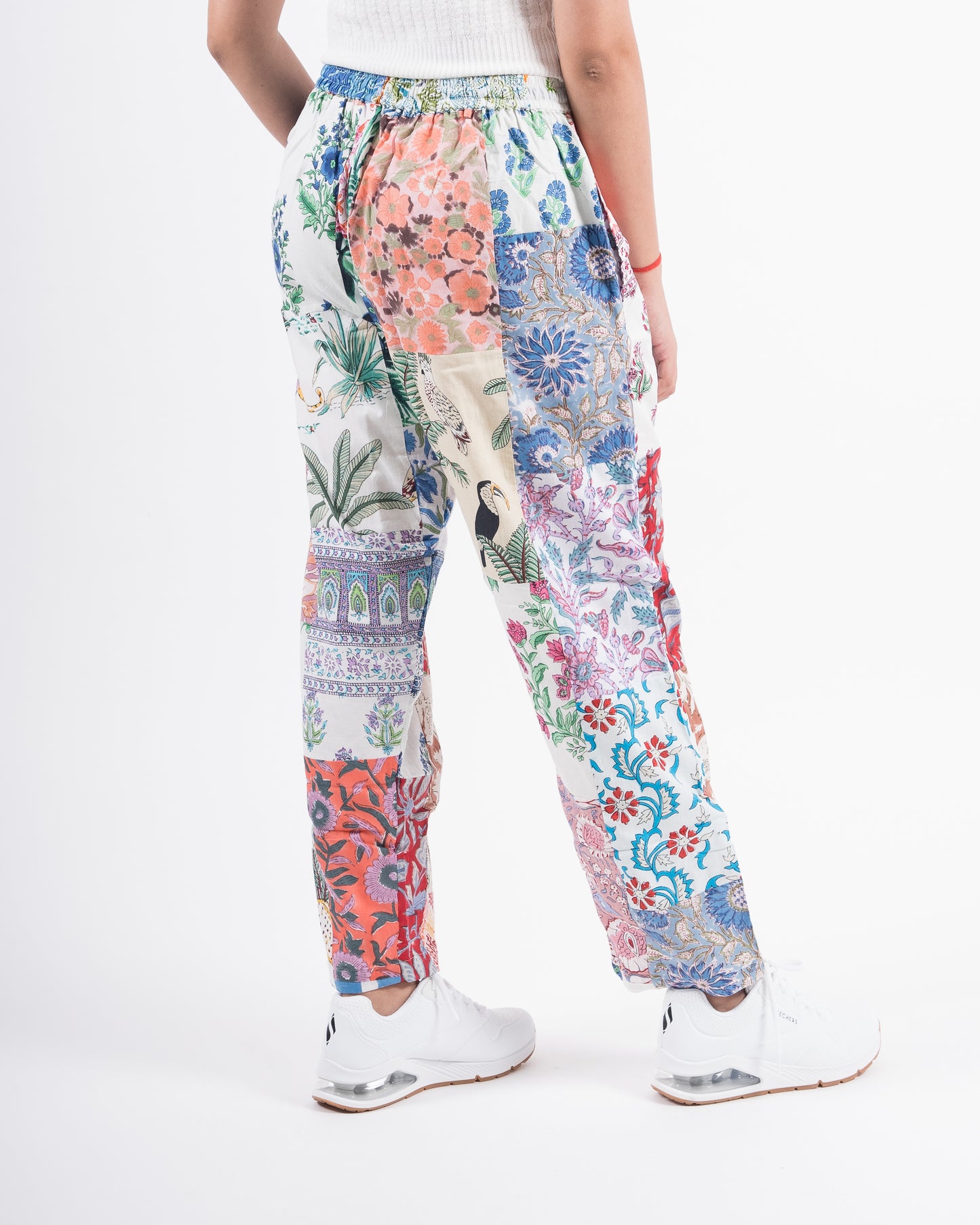 Upcycled Patchwork Pants (Medium)