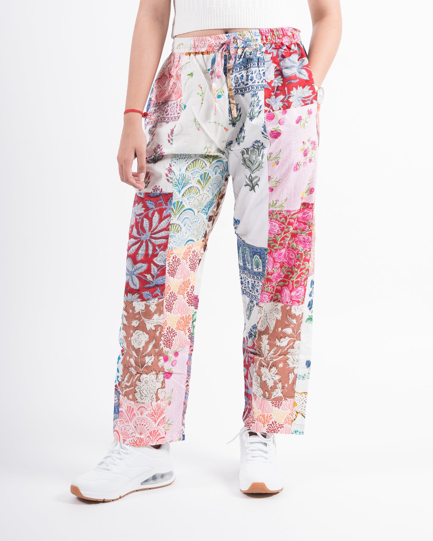 Upcycled Patchwork Pants (Medium)