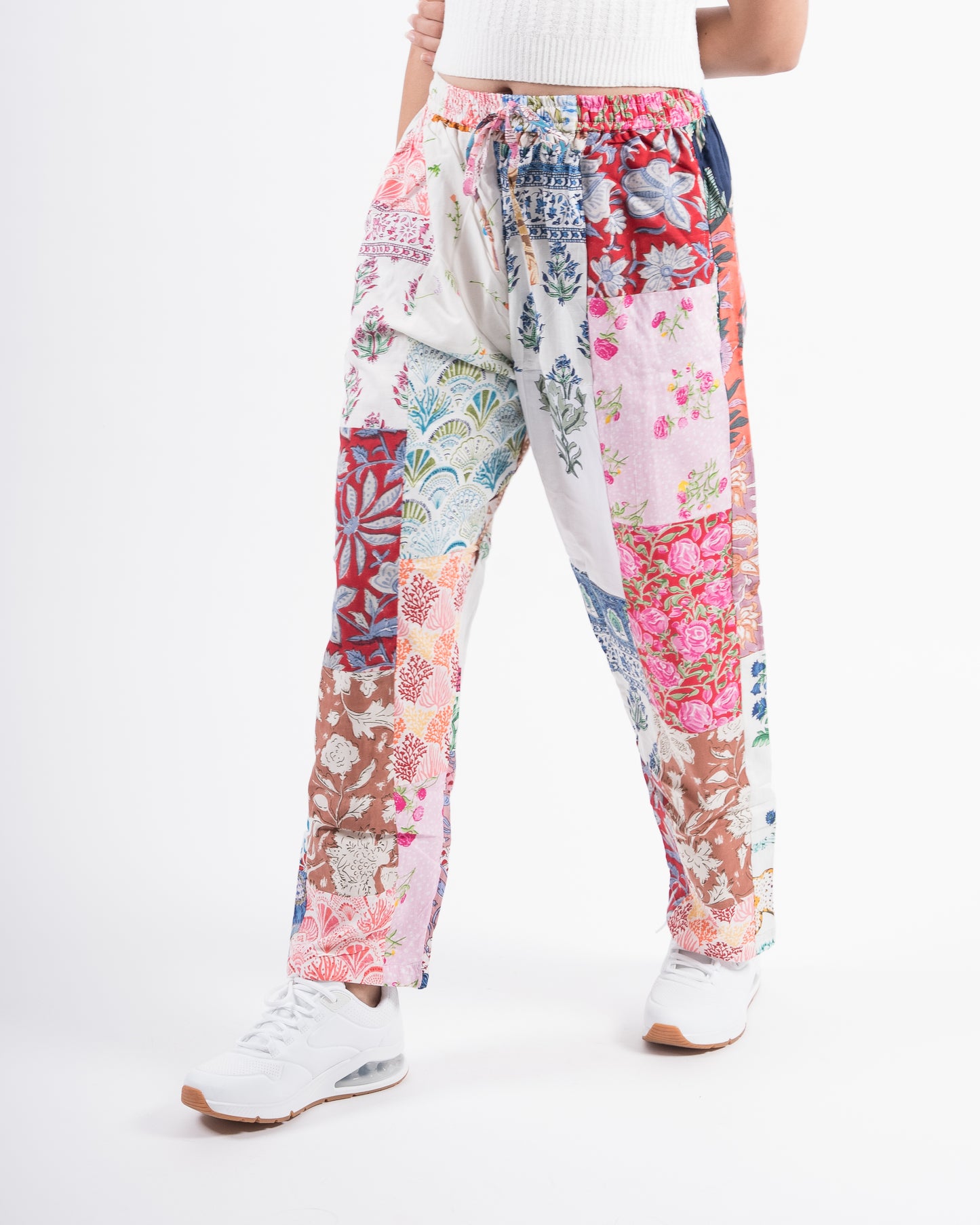 Upcycled Patchwork Pants (Medium)