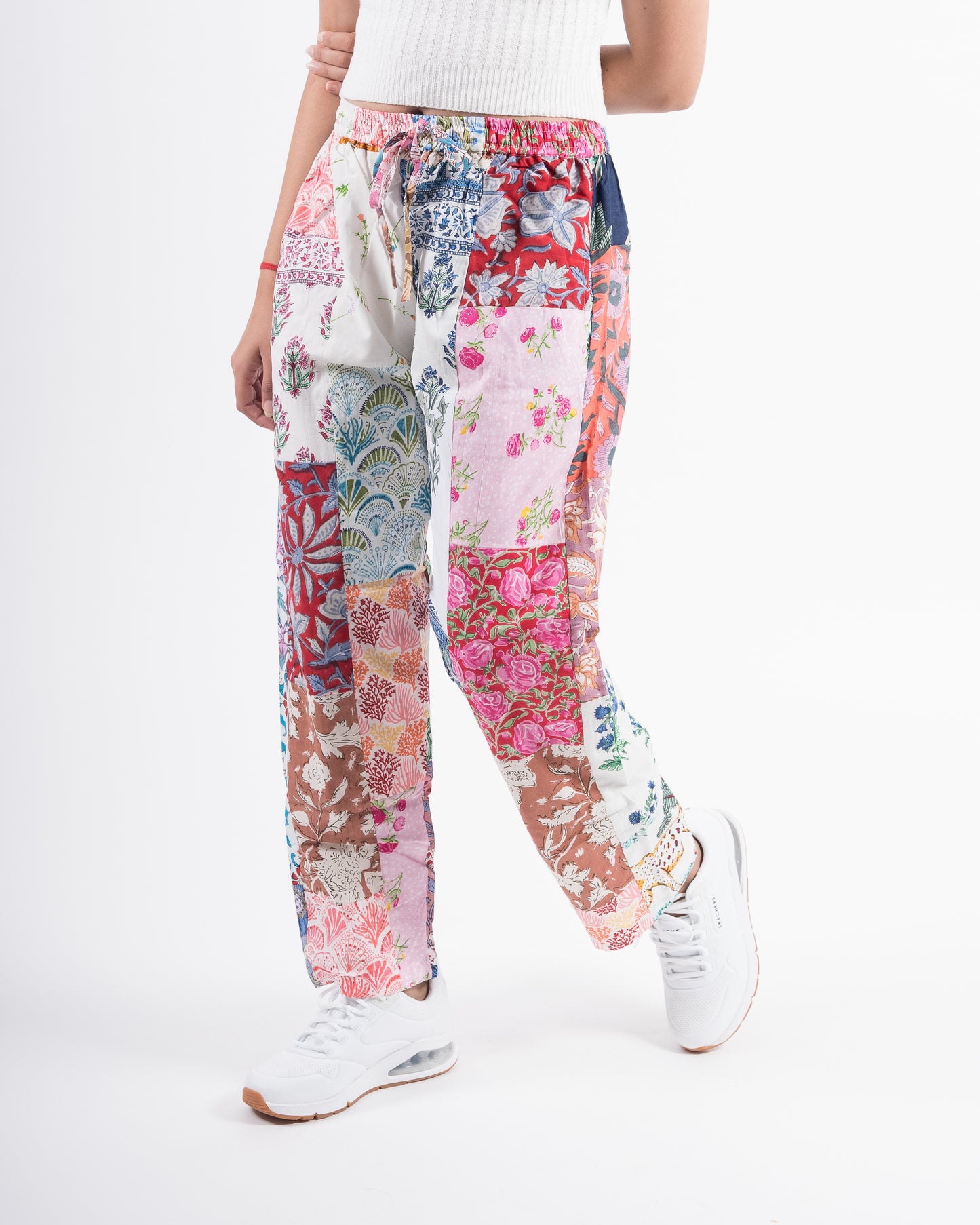 Upcycled Patchwork Pants (Medium)