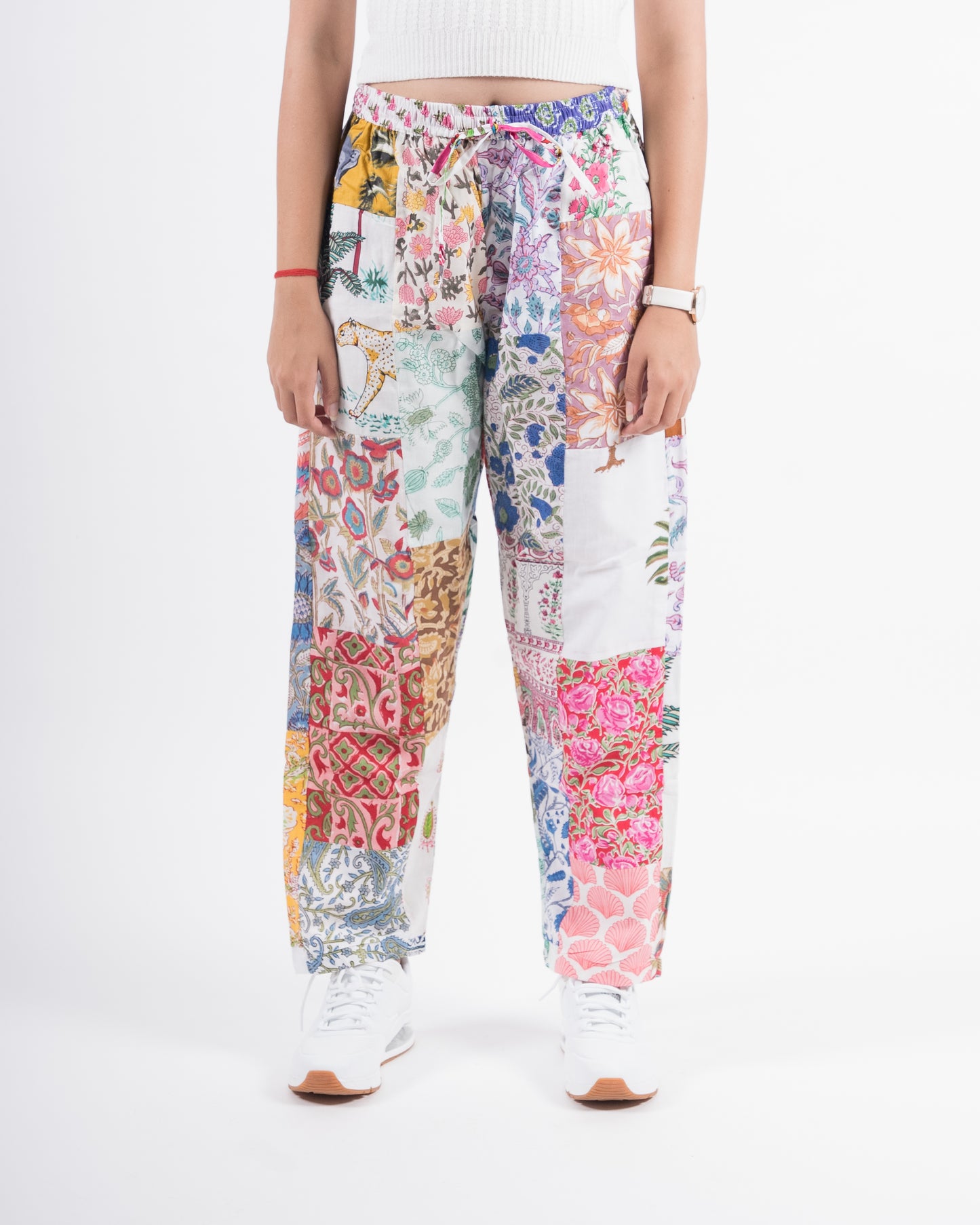 Upcycled Patchwork Pants (Medium)