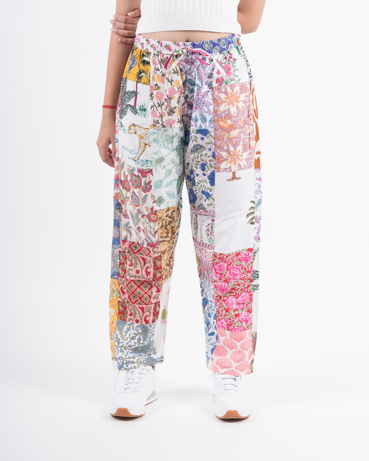 Upcycled Patchwork Pants (Medium)
