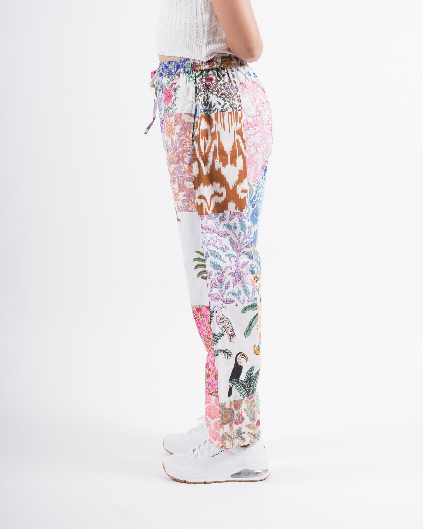 Upcycled Patchwork Pants (Medium)