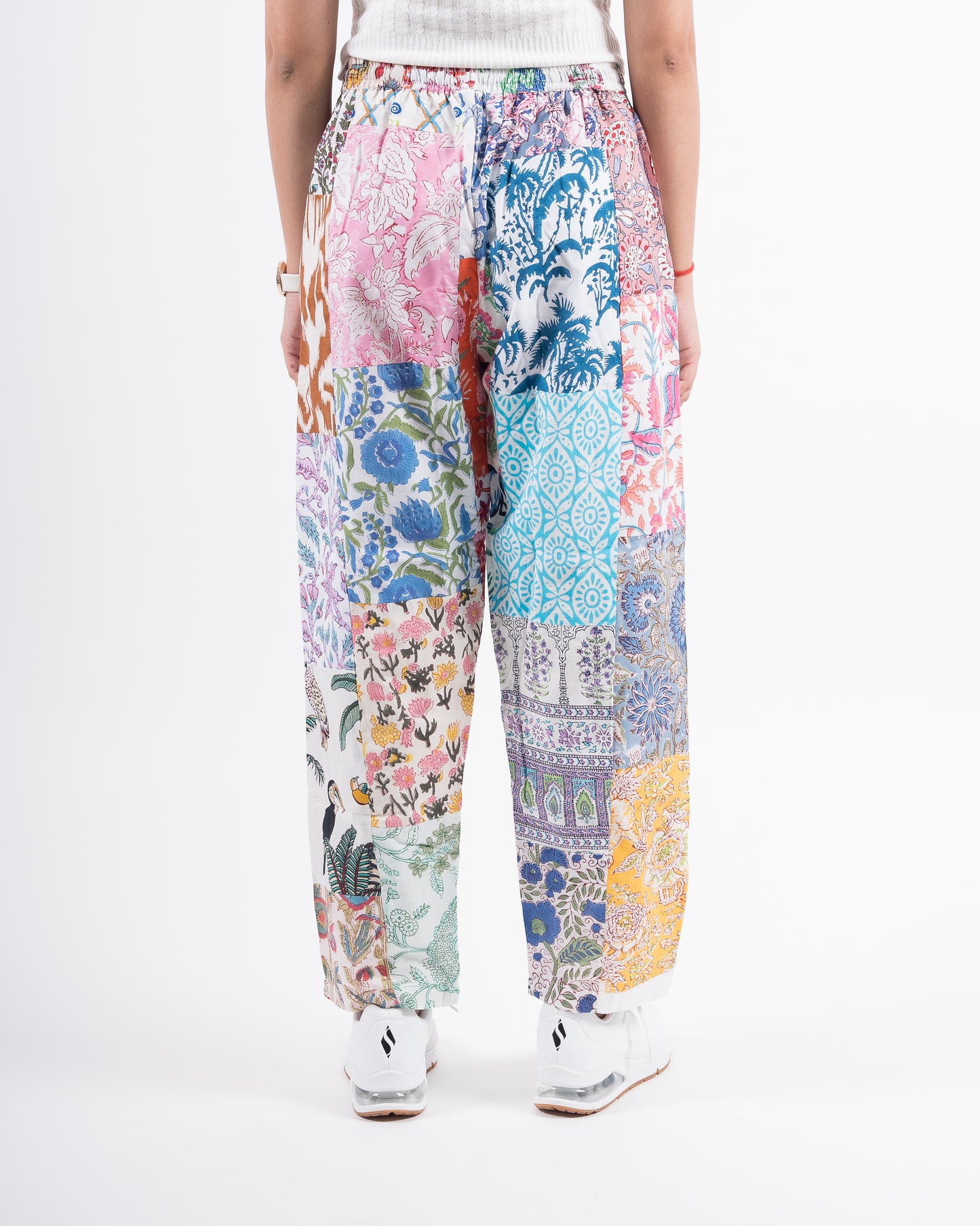 Upcycled Patchwork Pants (Medium)