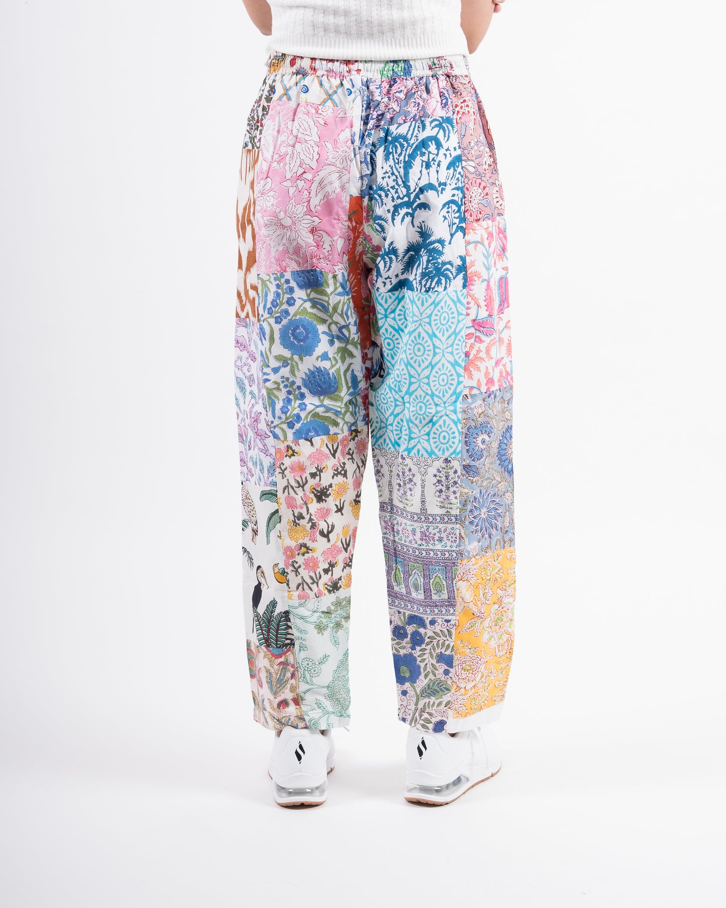 Upcycled Patchwork Pants (Medium)