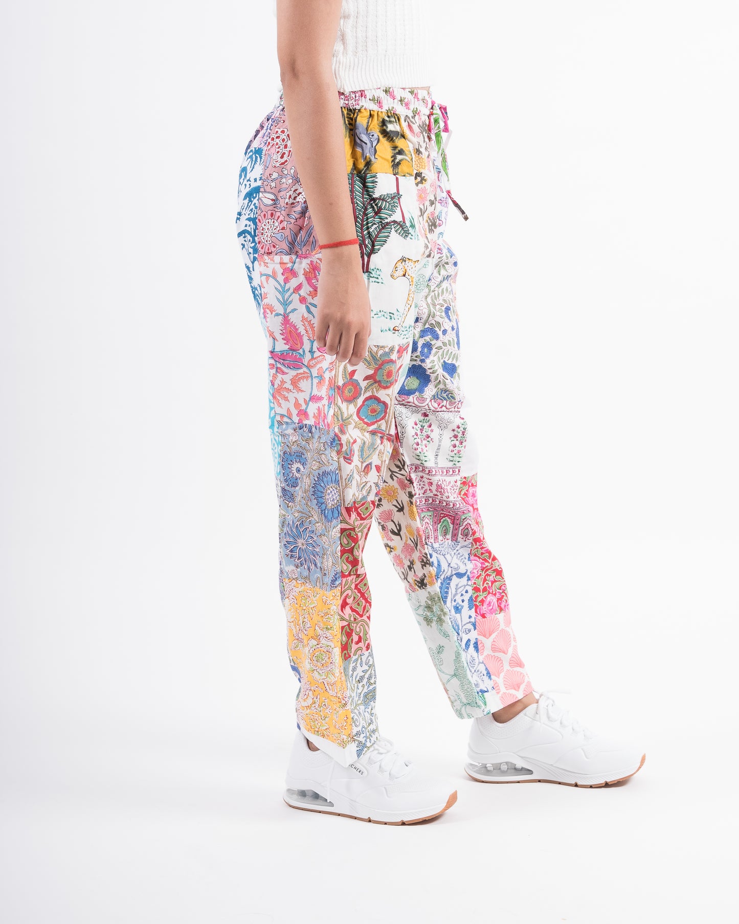 Upcycled Patchwork Pants (Medium)