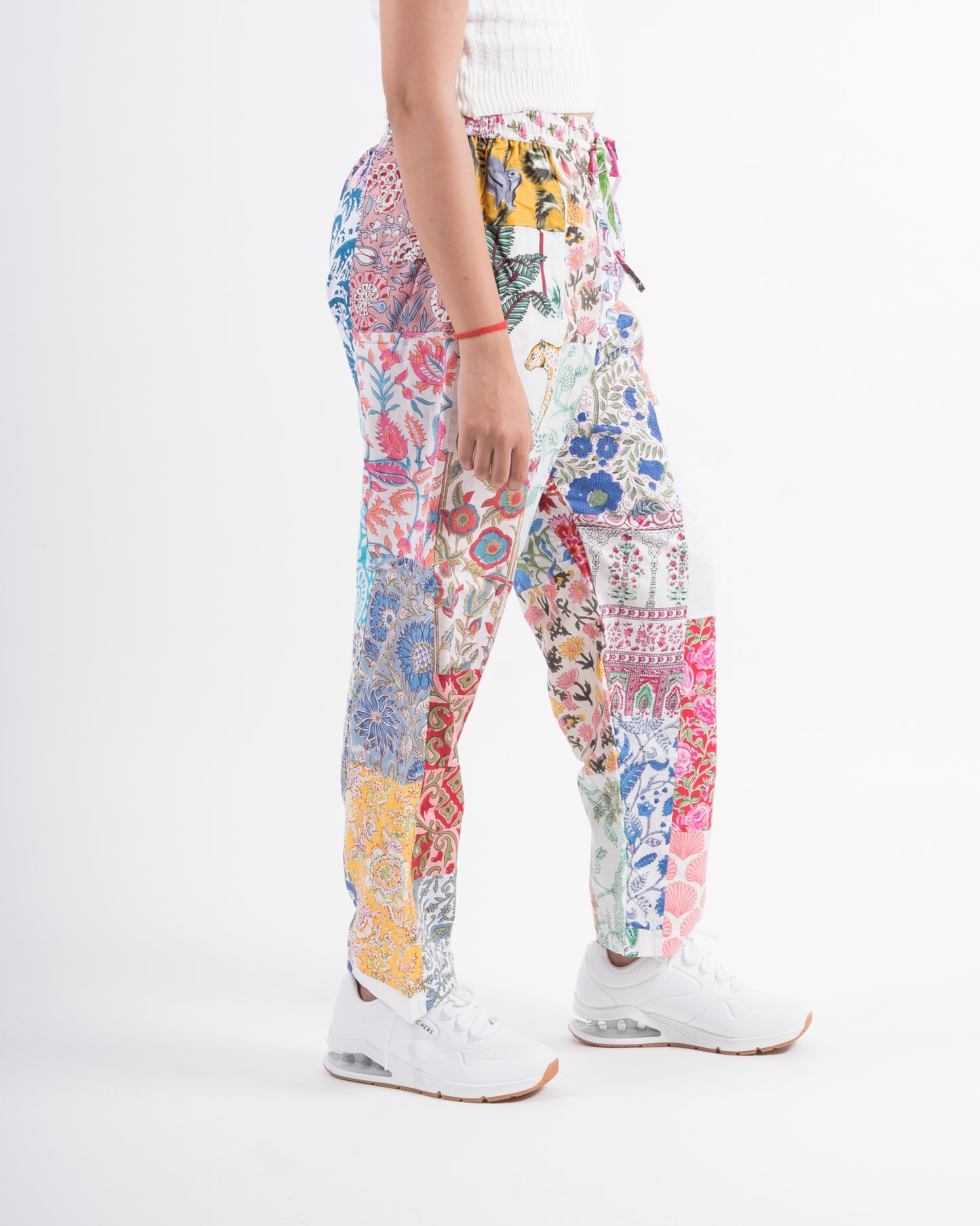 Upcycled Patchwork Pants (Medium)