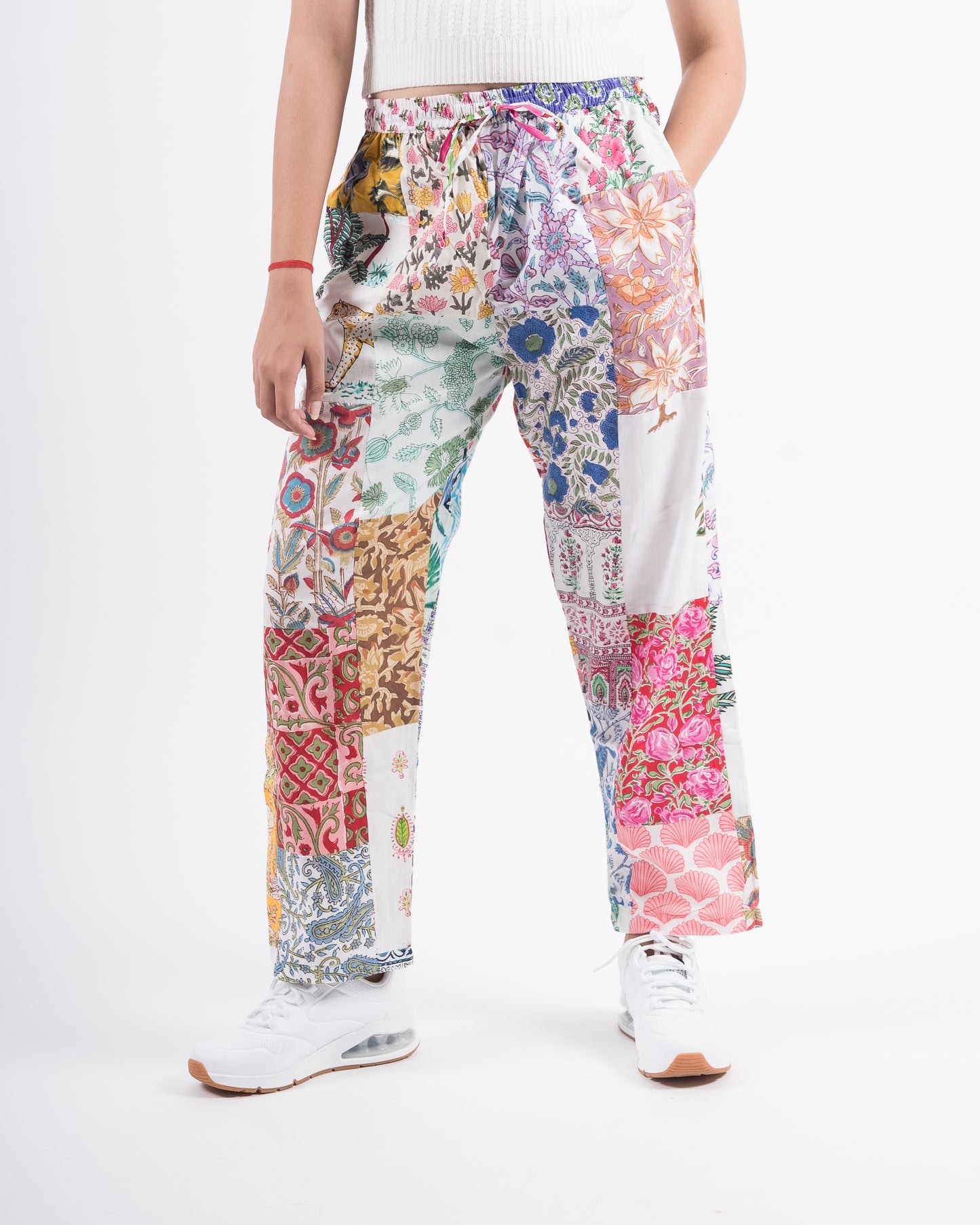 Upcycled Patchwork Pants (Medium)