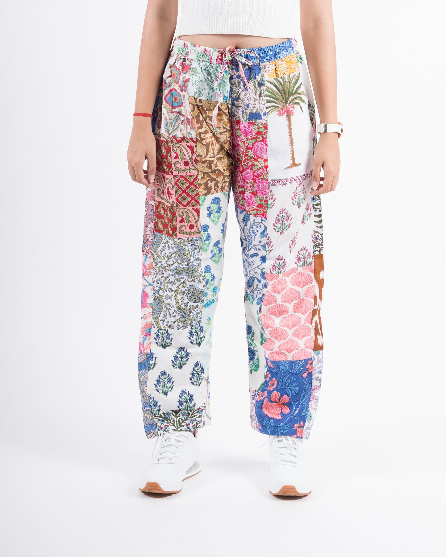 Upcycled Patchwork Pants (Medium)