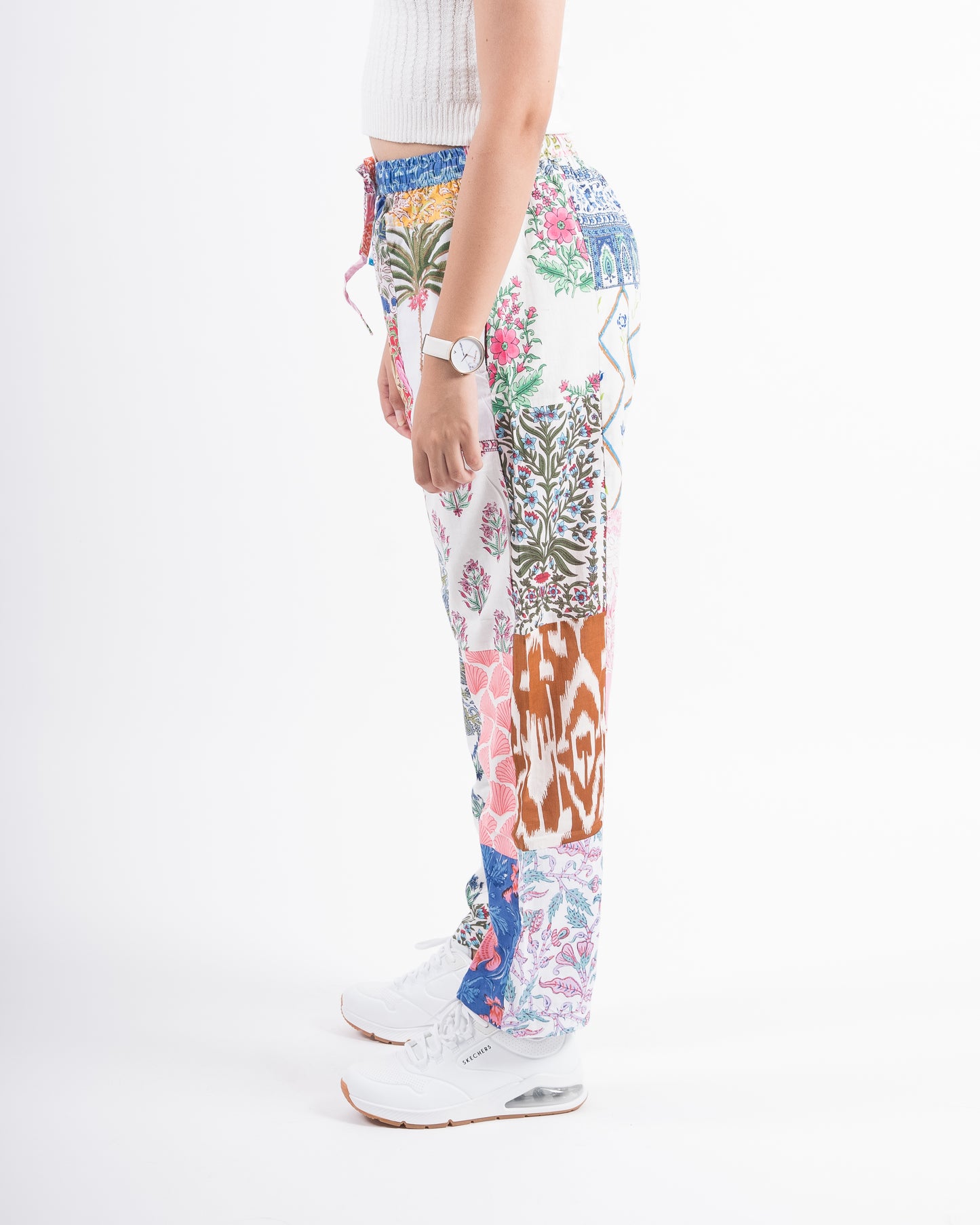 Upcycled Patchwork Pants (Medium)