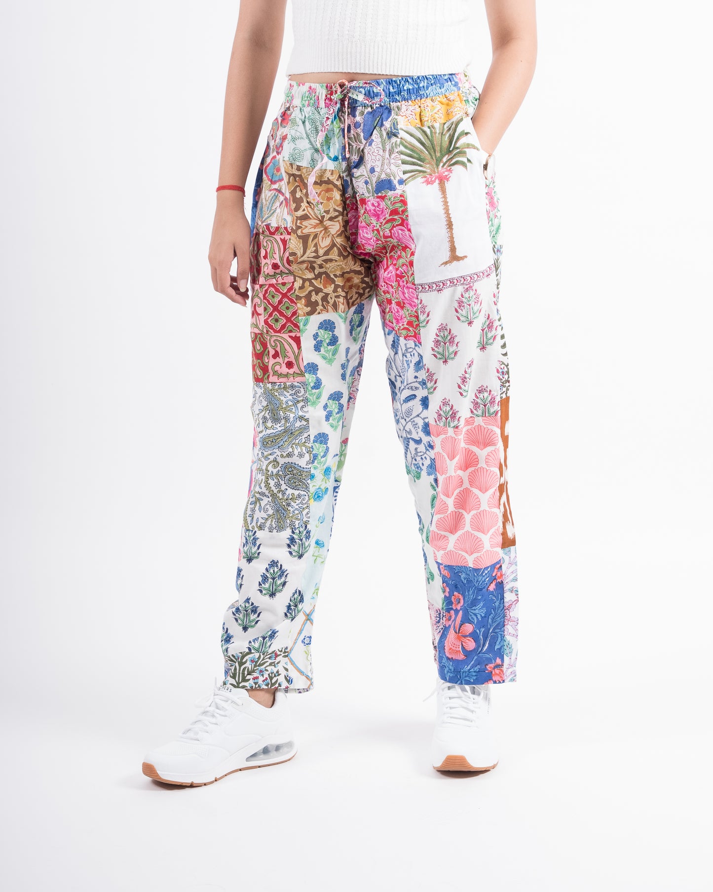 Upcycled Patchwork Pants (Medium)