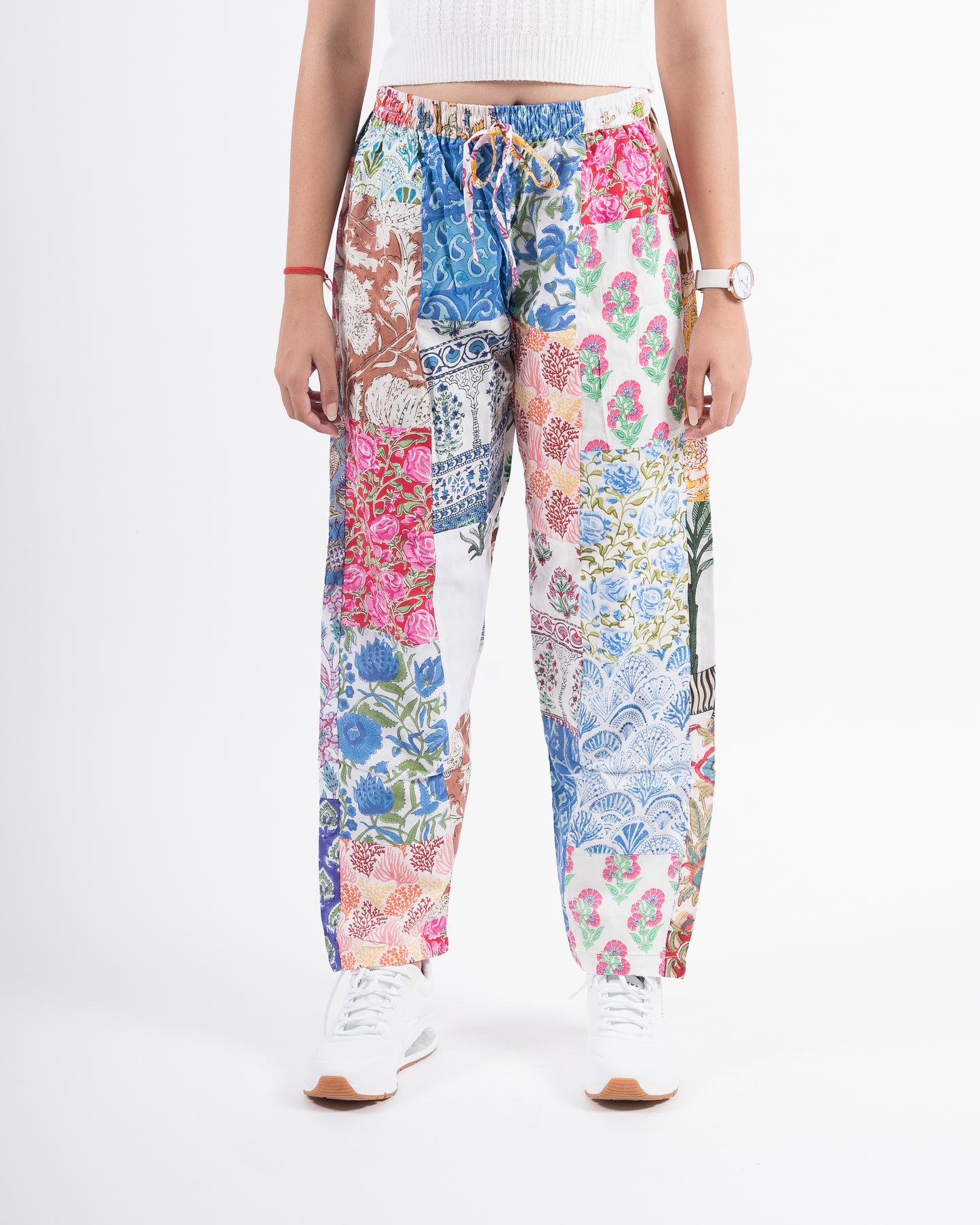 Upcycled Patchwork Pants (Medium)