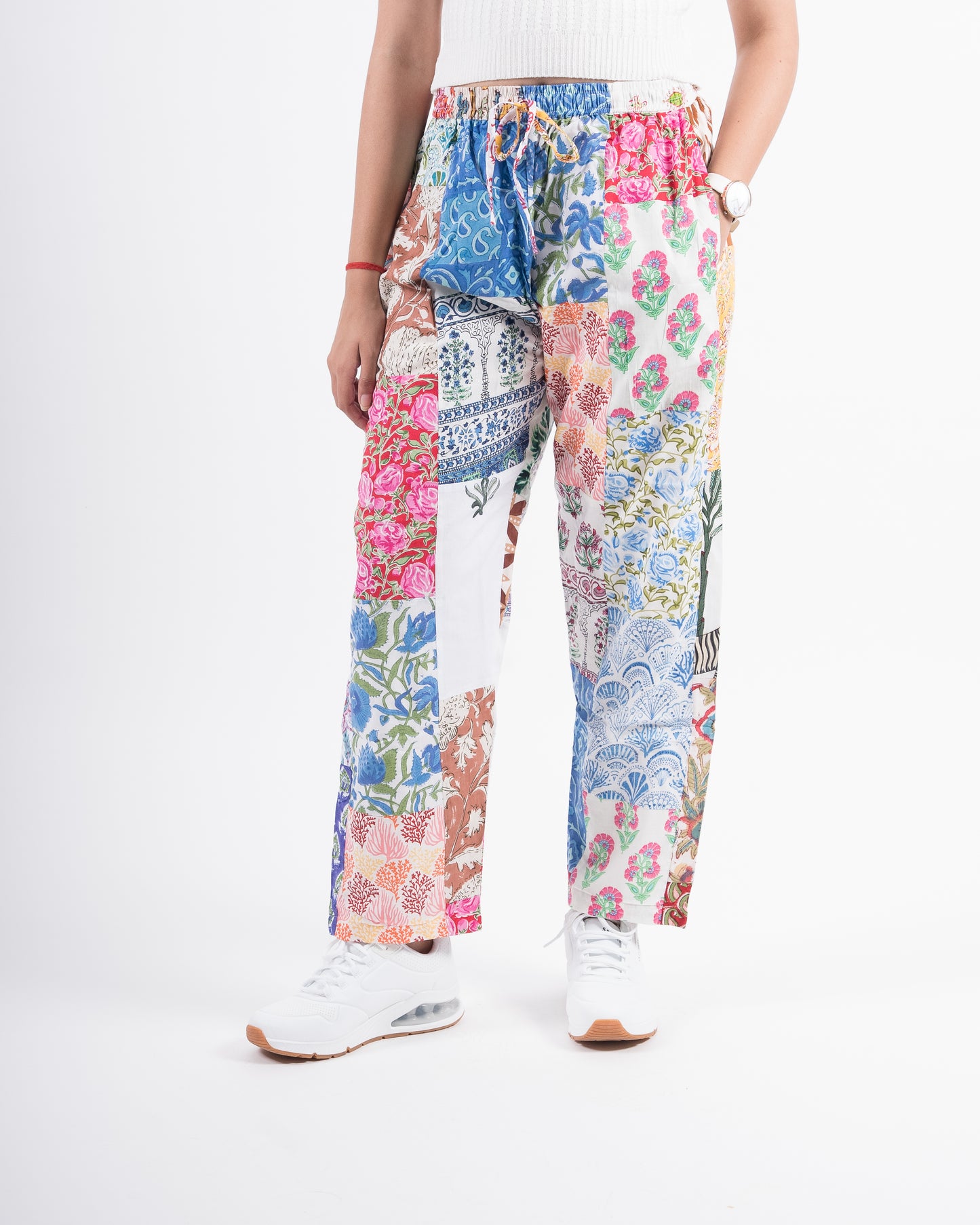 Upcycled Patchwork Pants (Medium)