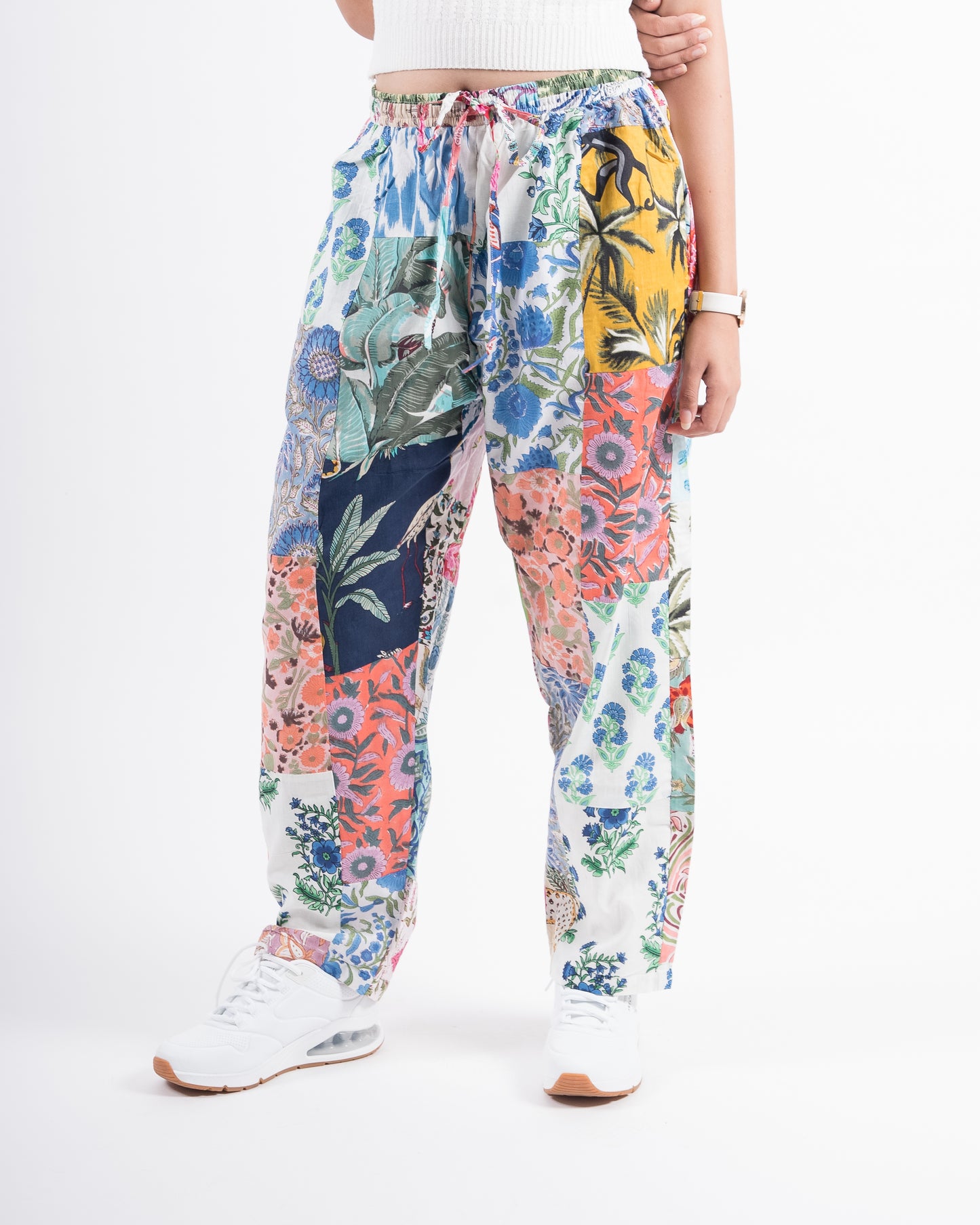 Upcycled Patchwork Pants (Large)