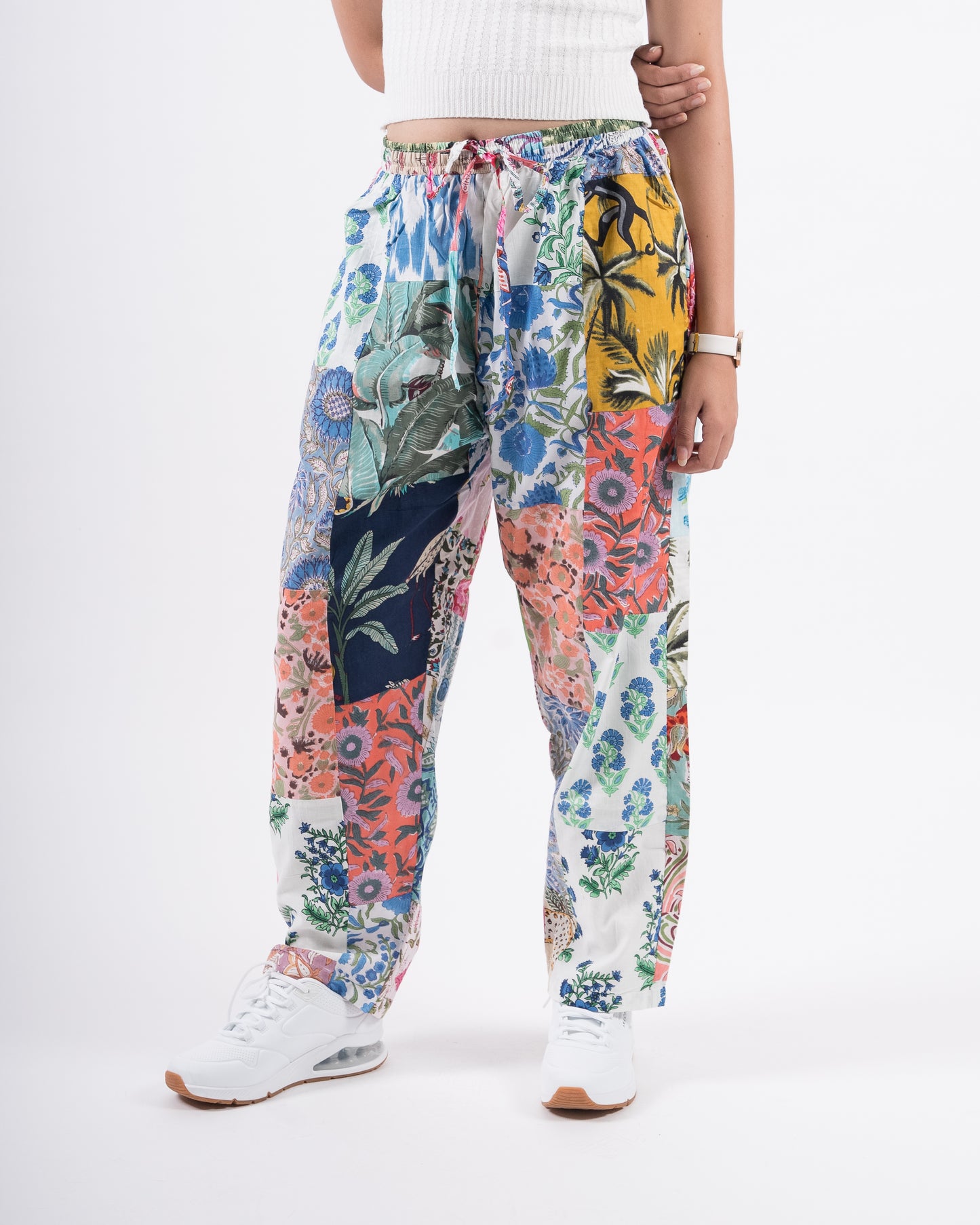 Upcycled Patchwork Pants (Large)