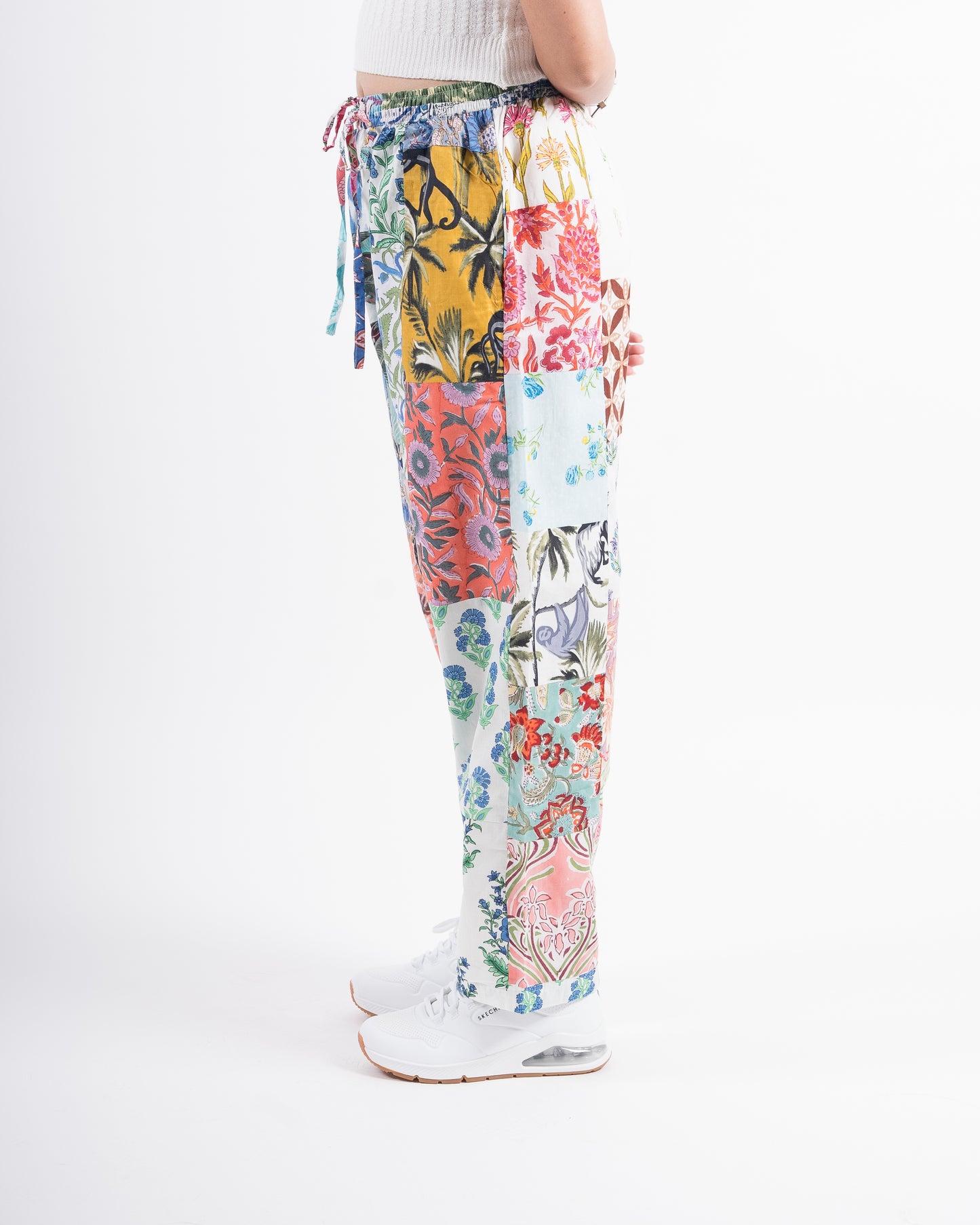 Upcycled Patchwork Pants (Large)