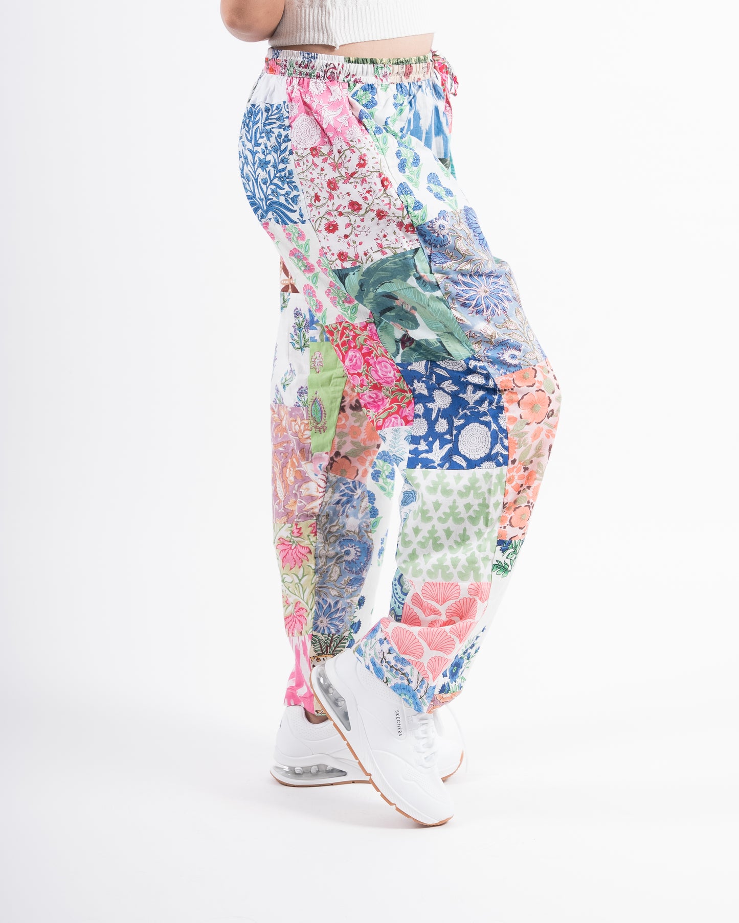Upcycled Patchwork Pants (Large)
