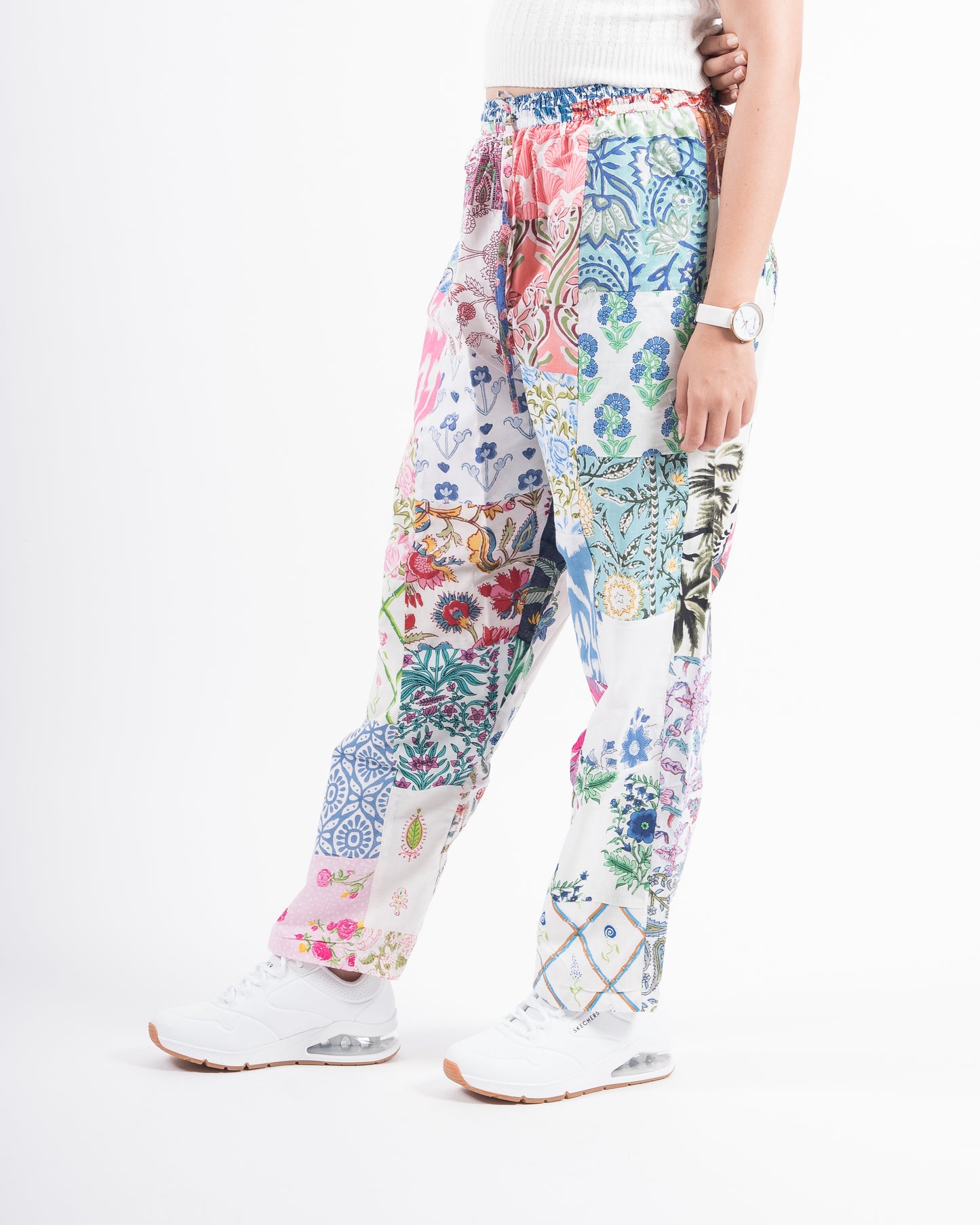 Upcycled Patchwork Pants (Large)